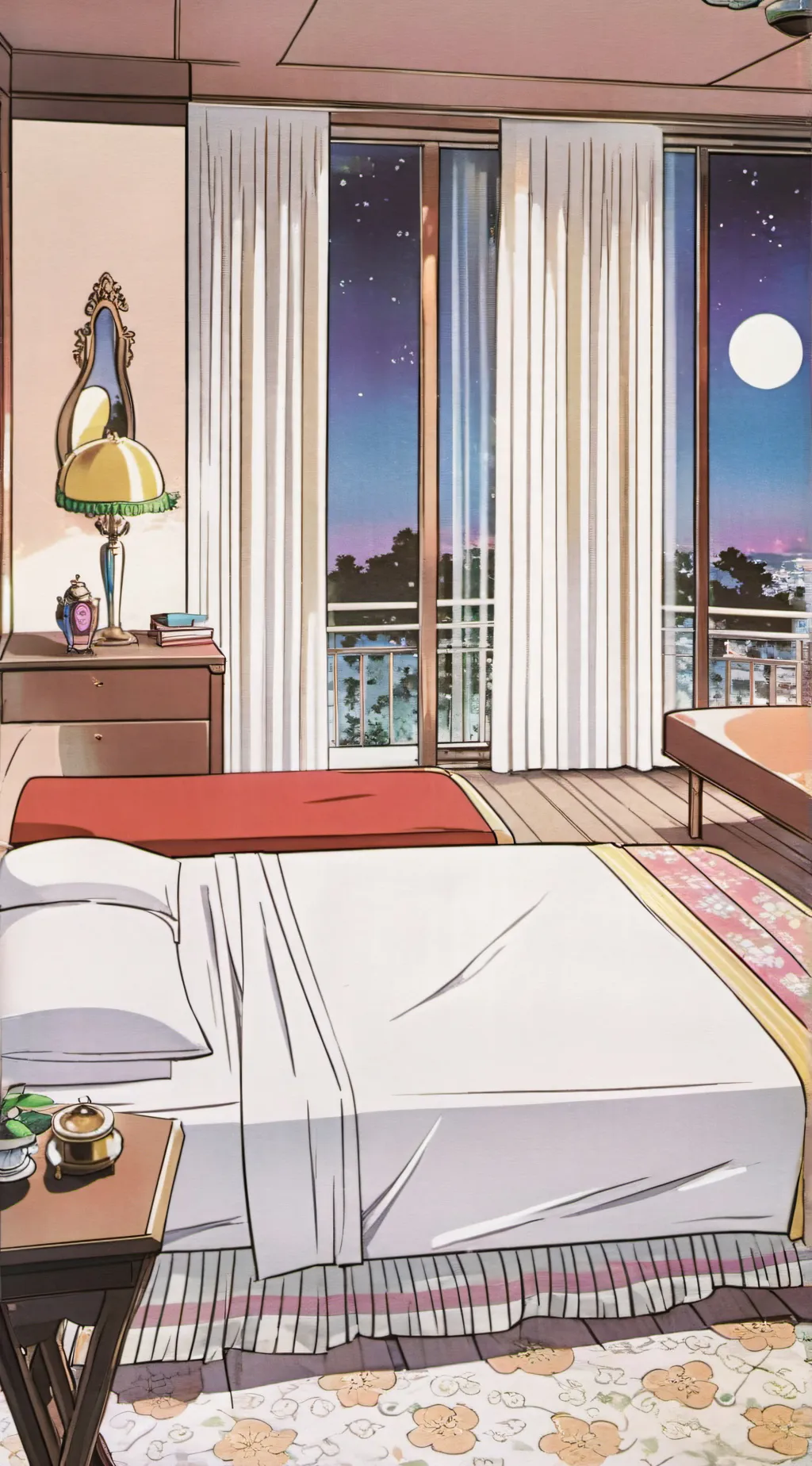 ai character: MHA sleepover! background