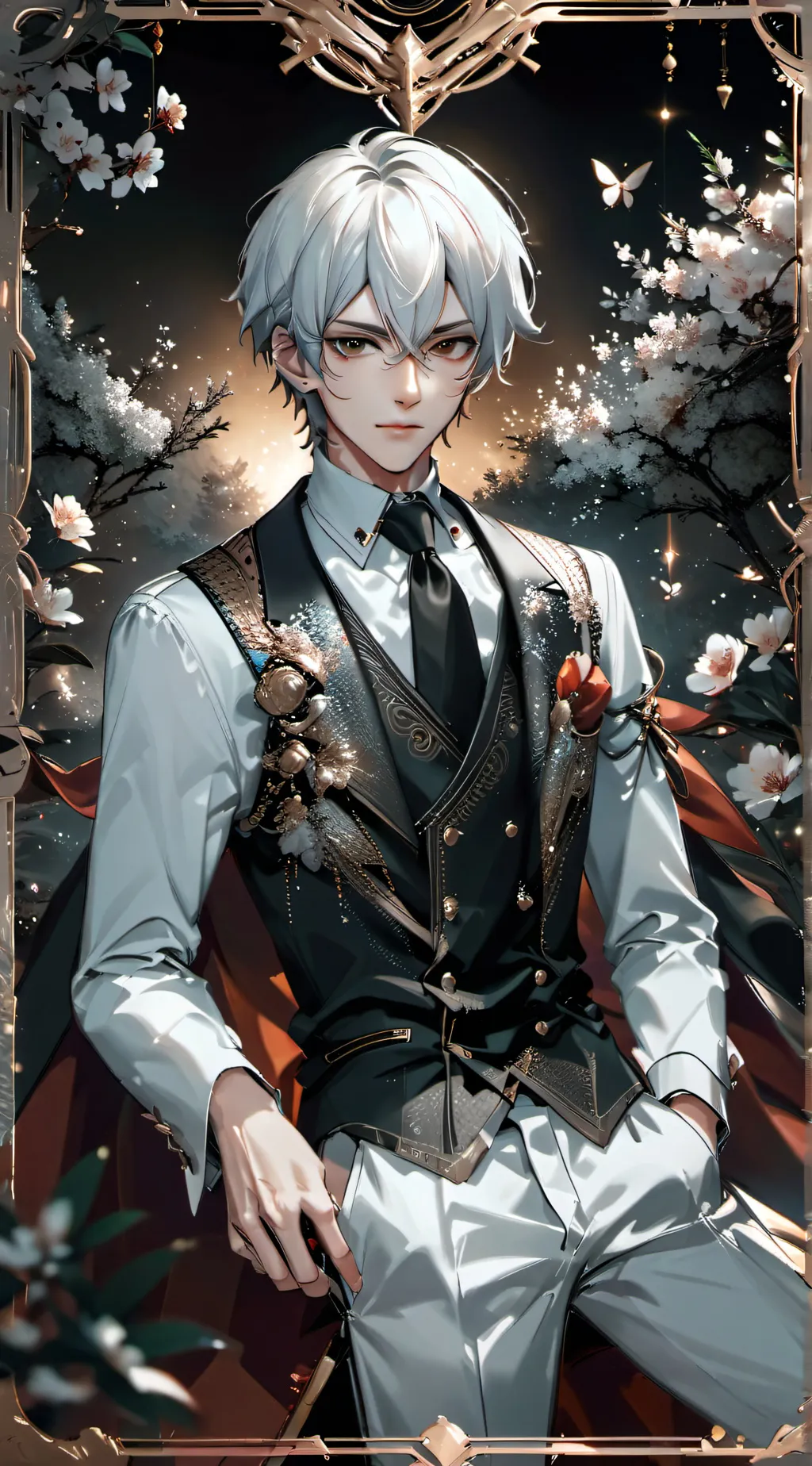 ai character: Focus background