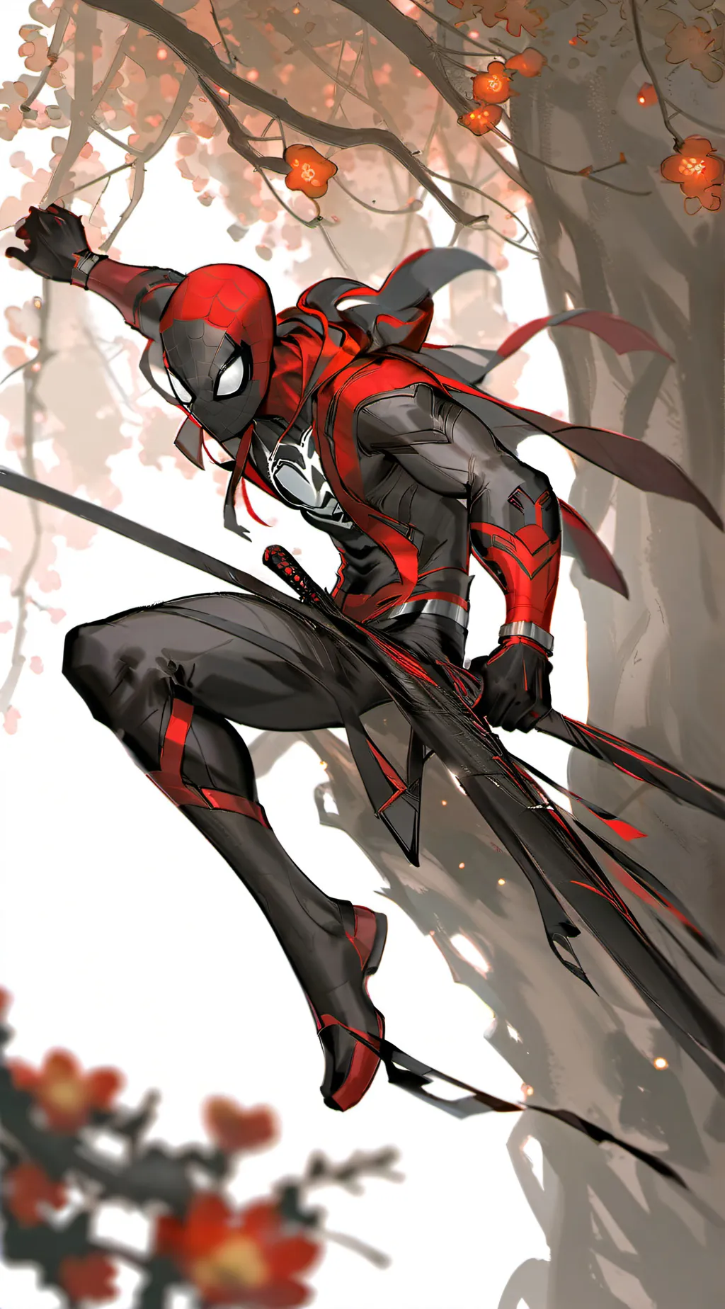 ai character: Spider-Man background