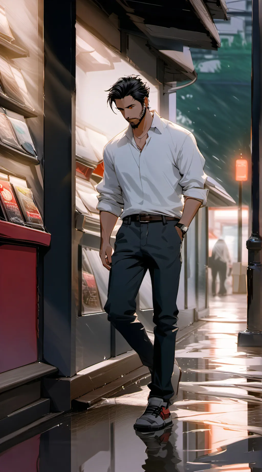 ai character: Marcus background