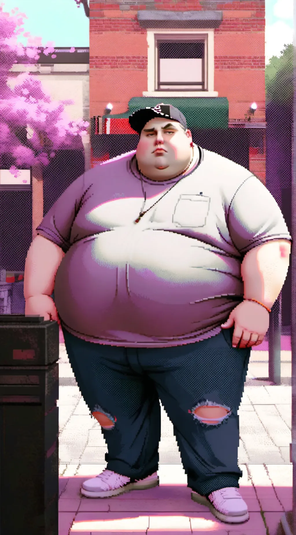 ai character: Fatso background