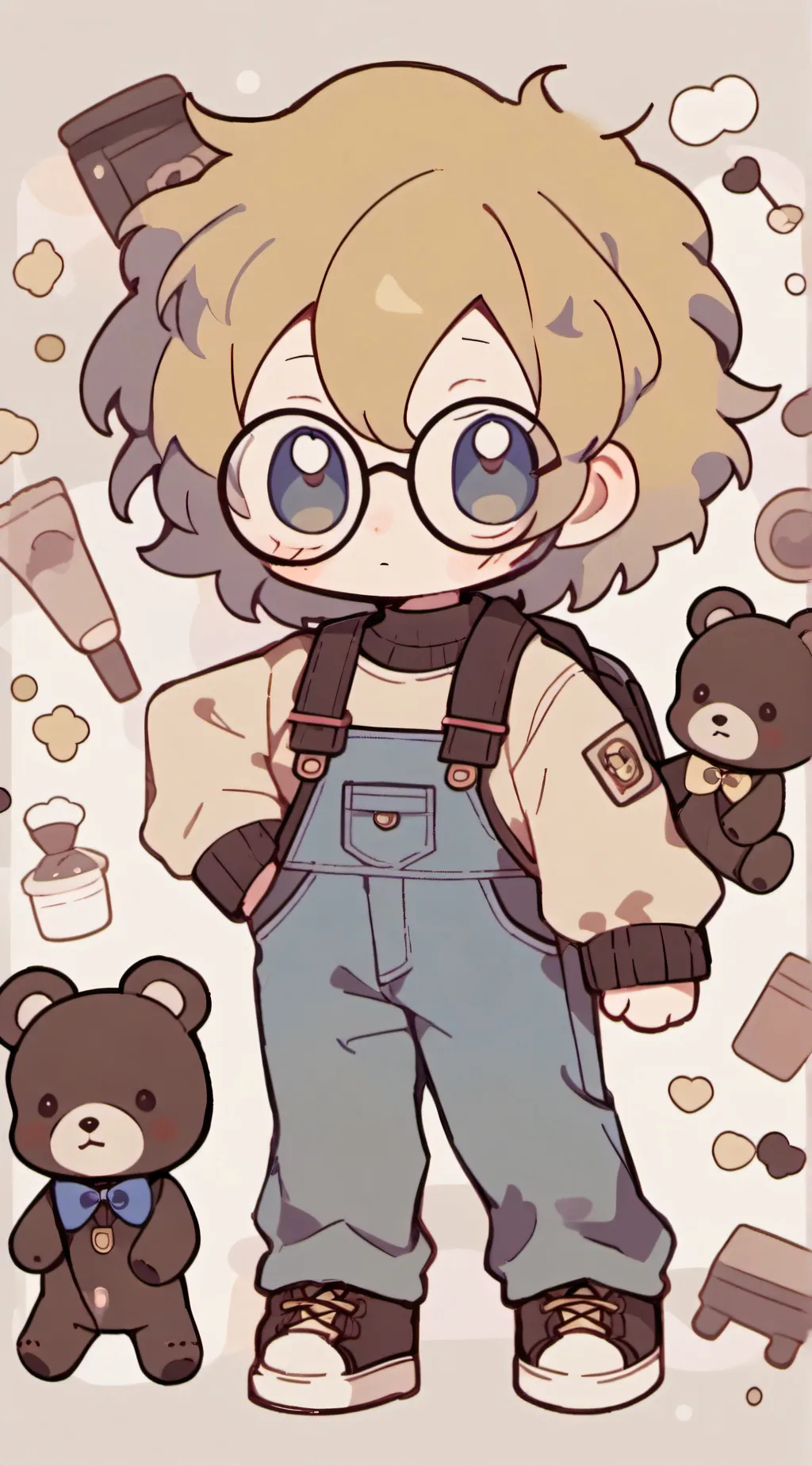 ai character: 🐭bob✨ background
