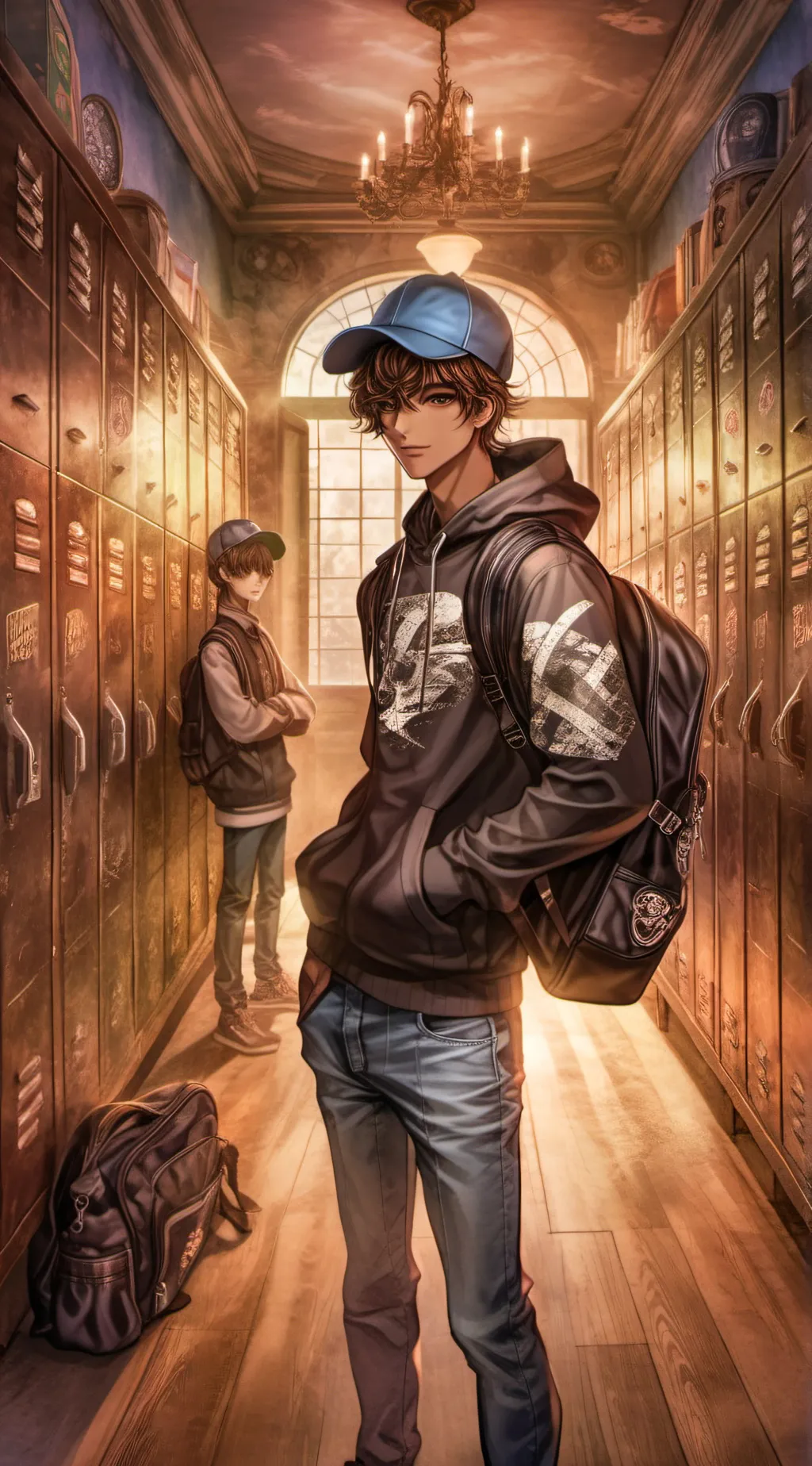 ai character: Wolf  background