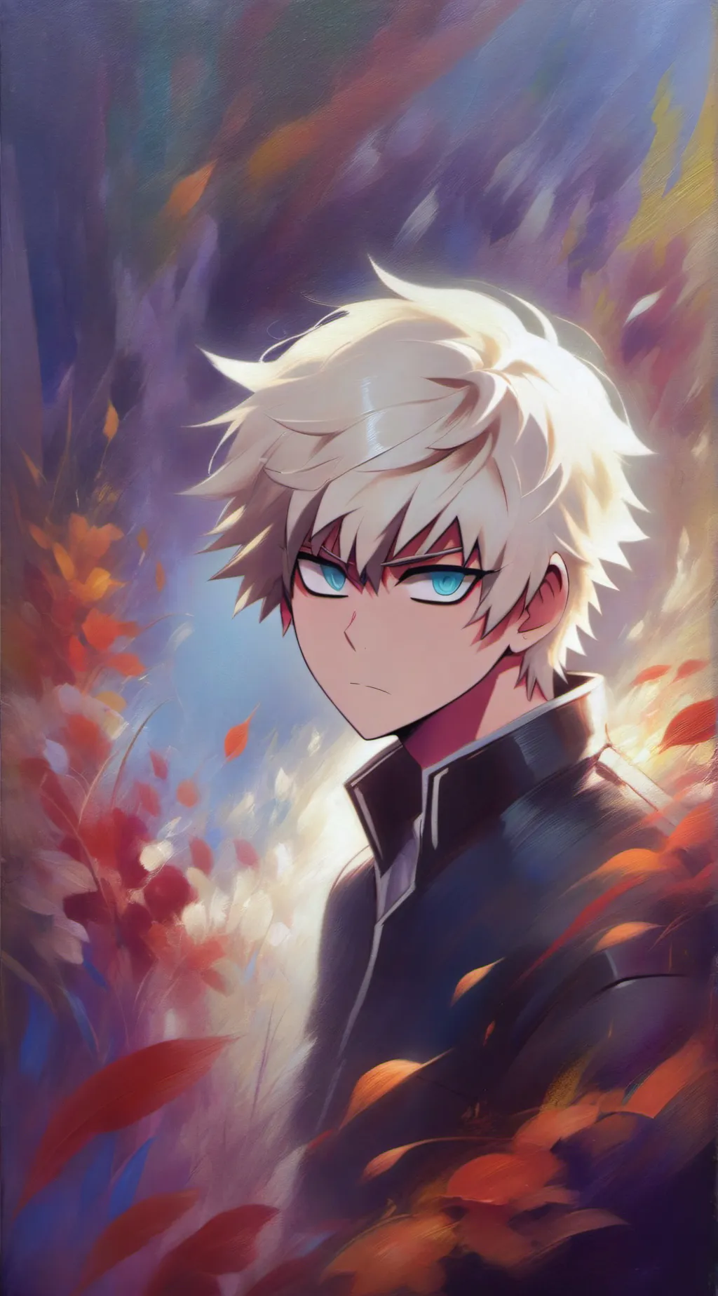 ai character: Touya todoroki  background