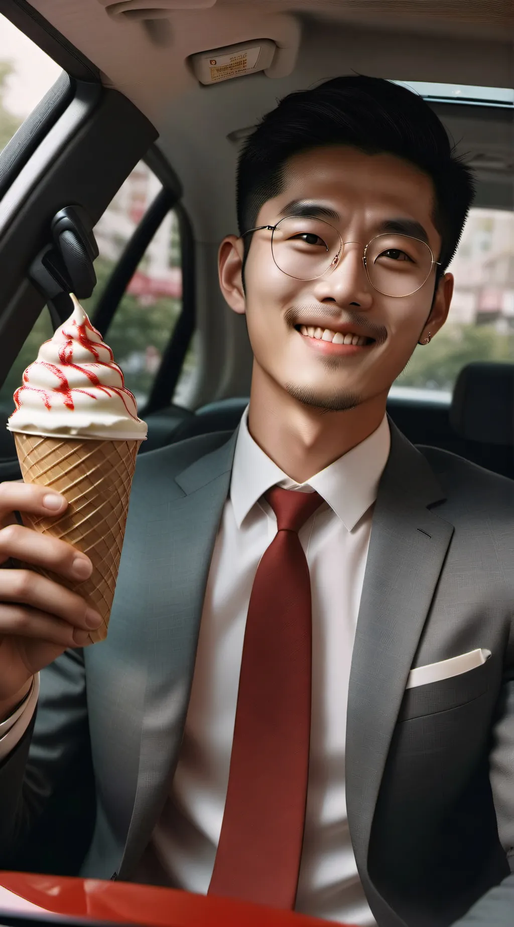 ai character: Uncommon Meme background