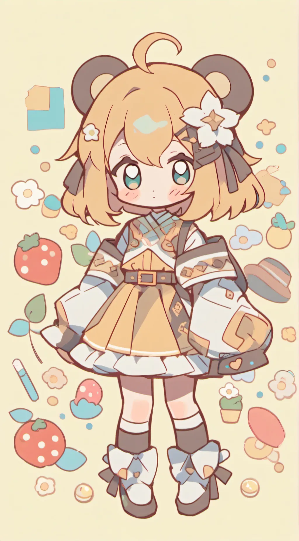 ai character: CHB background