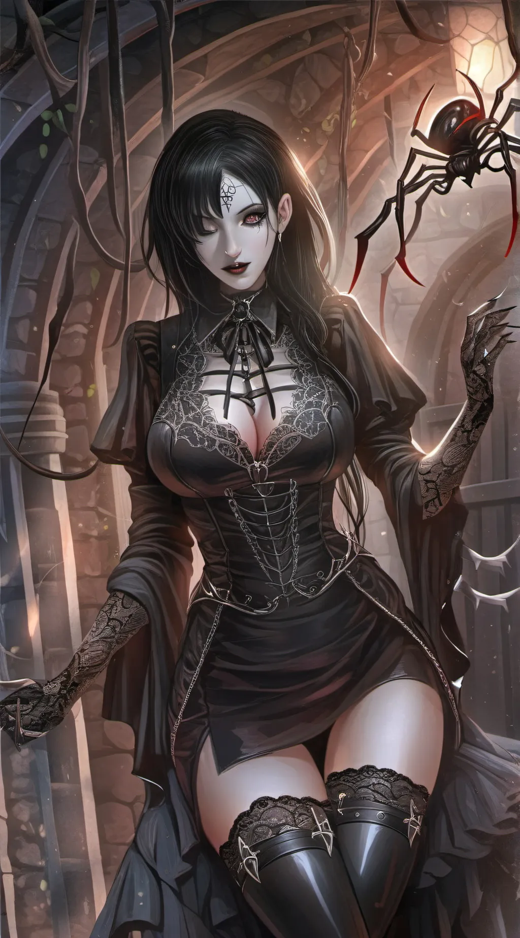 ai character: Lorraine  background