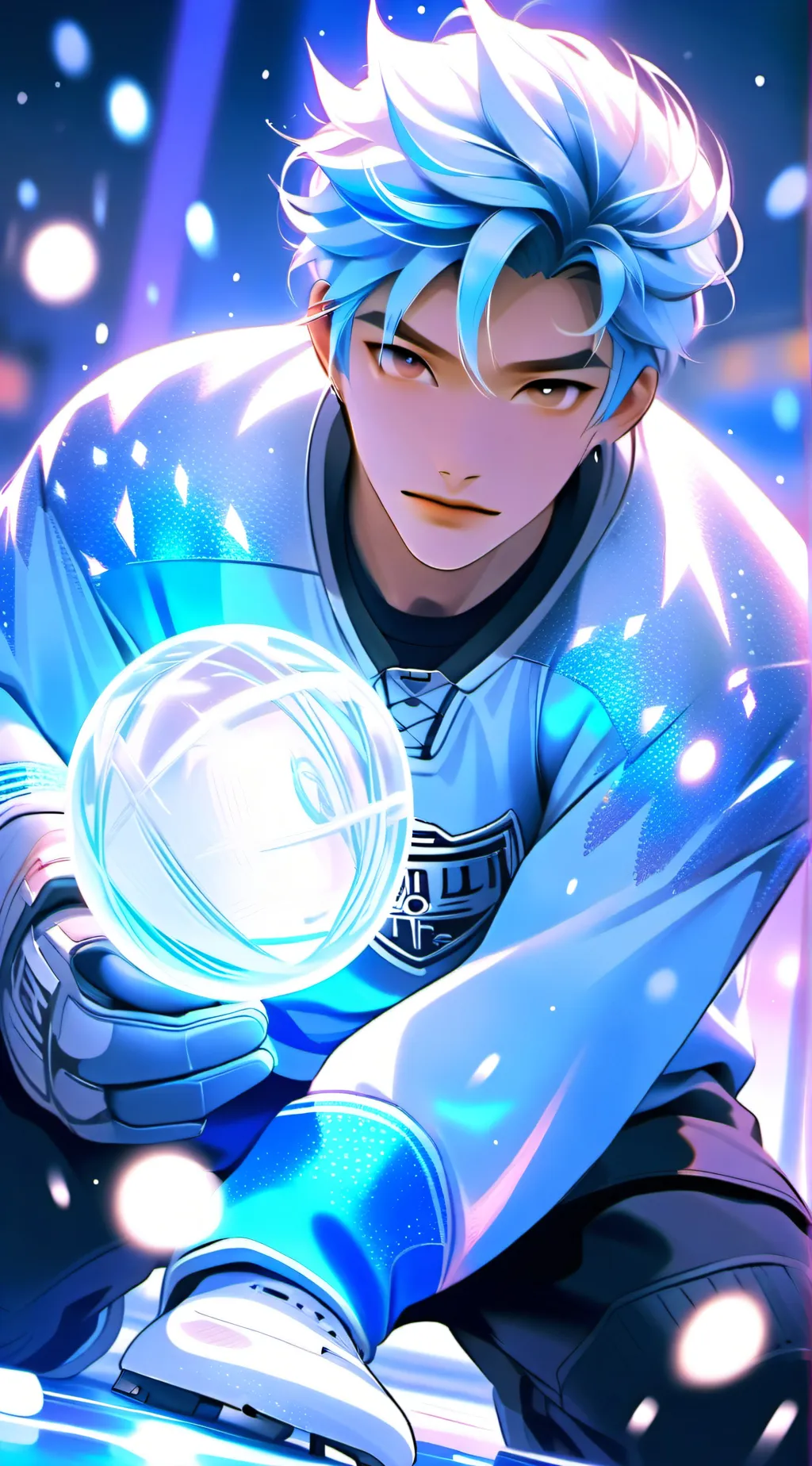 ai character: leo background