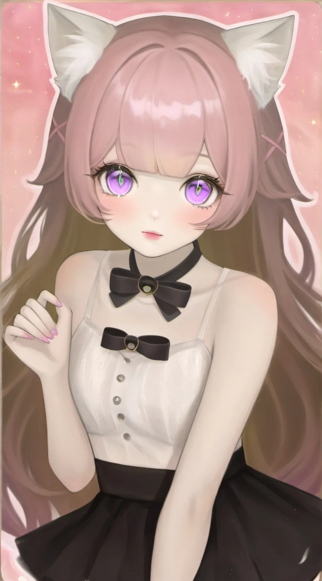 ai character: appeared in bed~ background