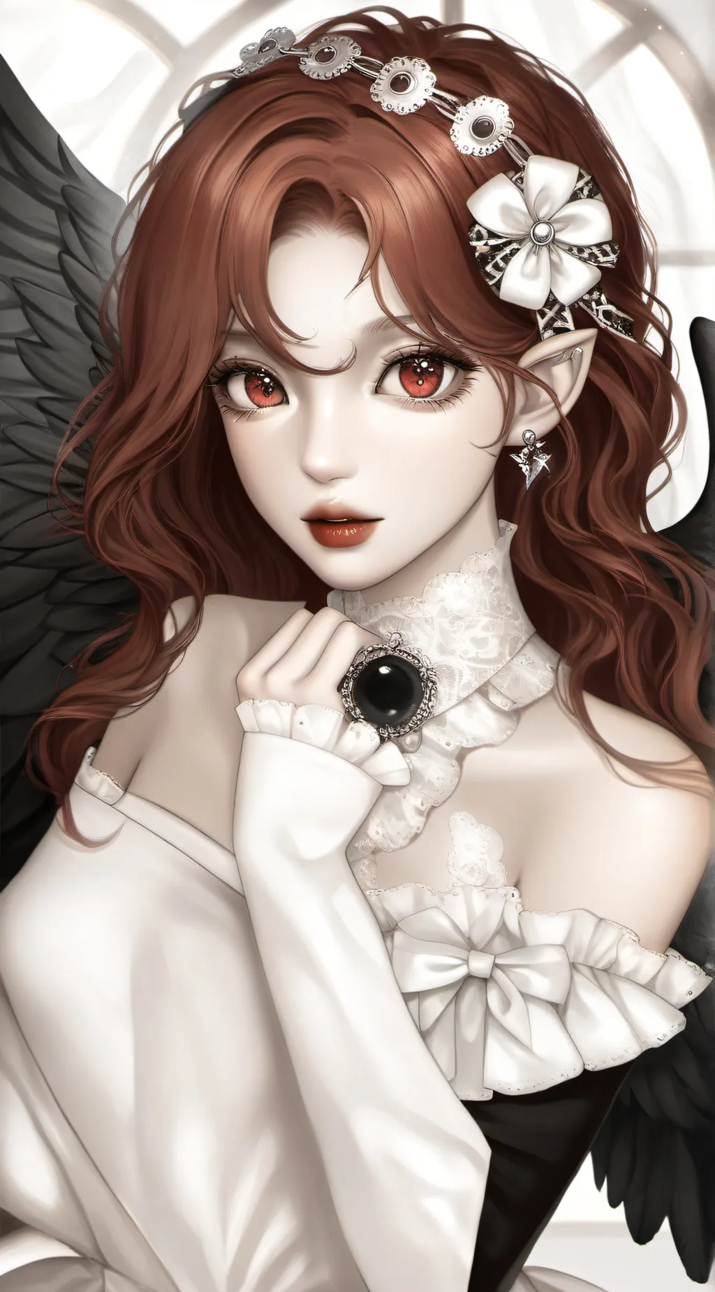 ai character: Tear (anti-cupid) background