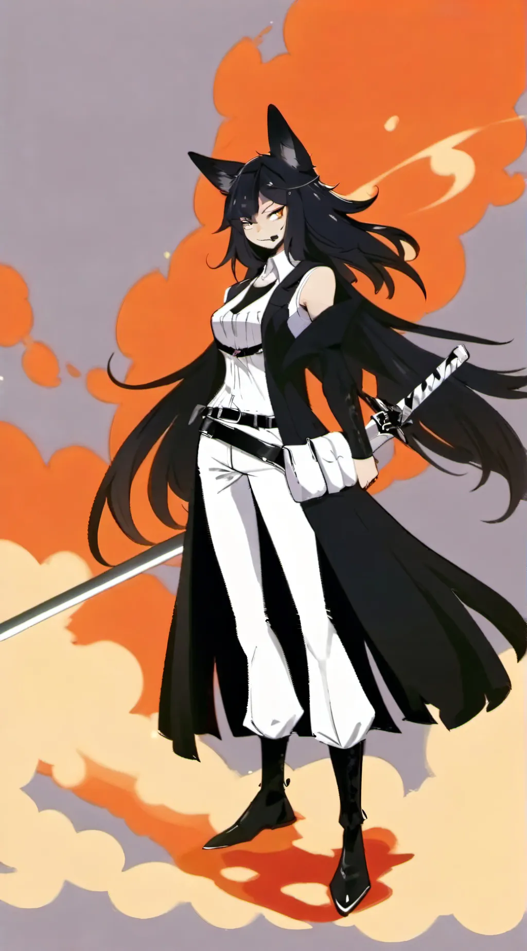 ai character: Yin  background