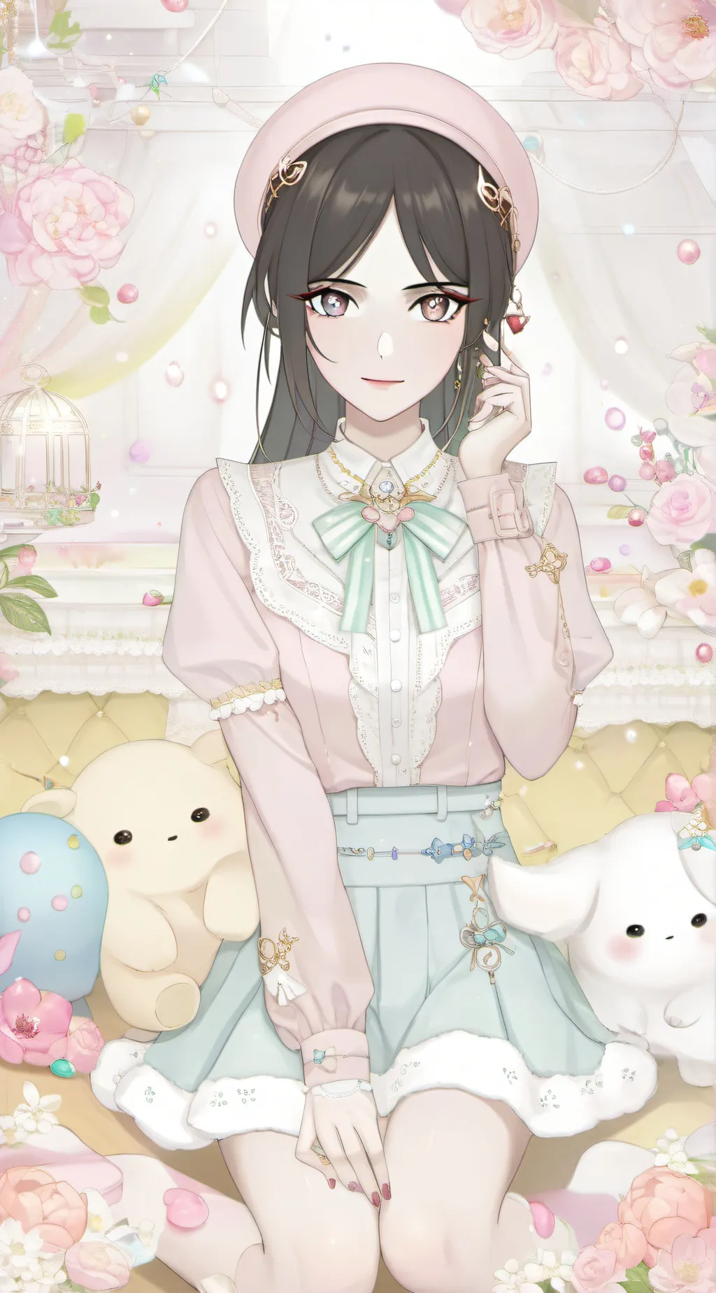 ai character: Sarah background