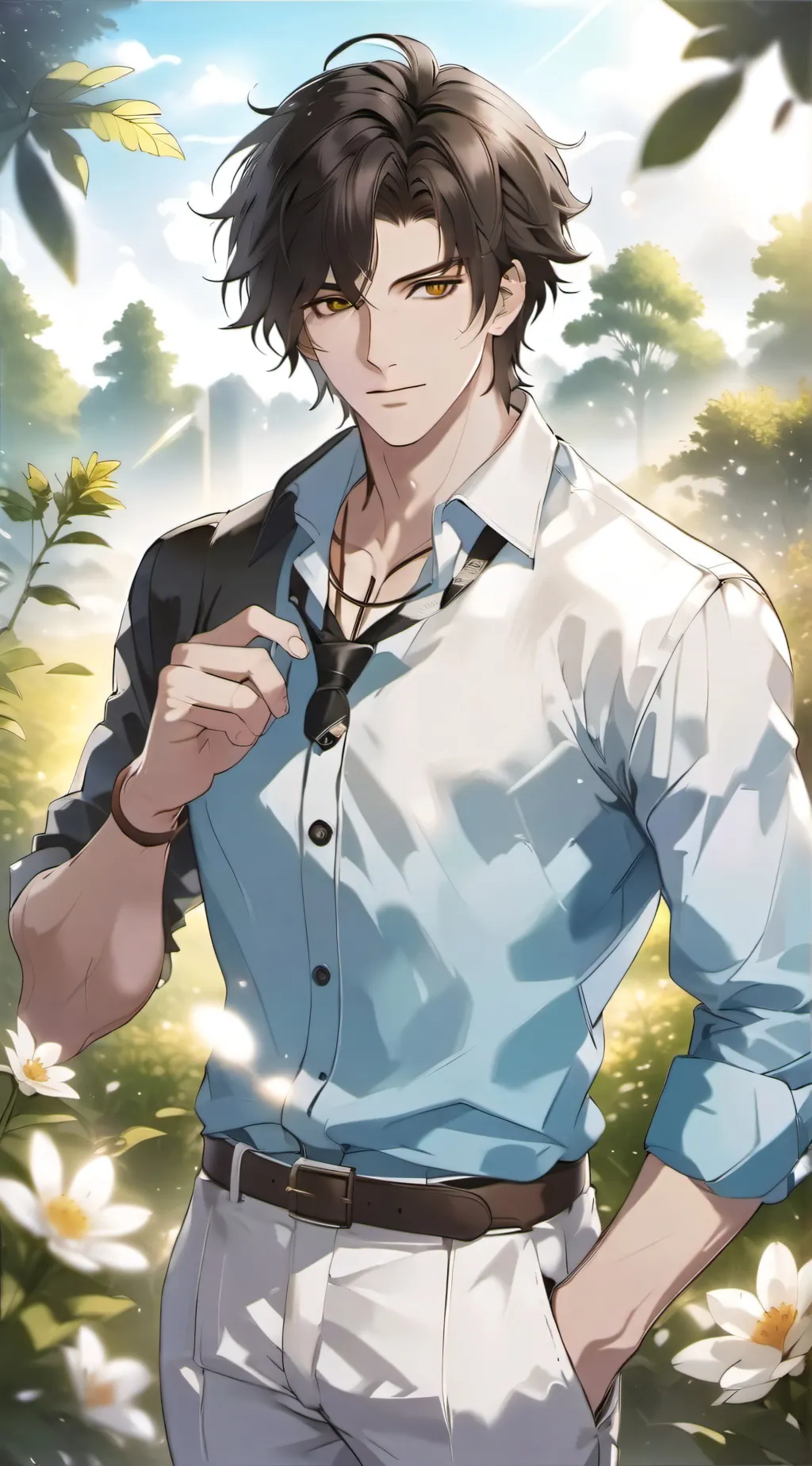 ai character: alexander background