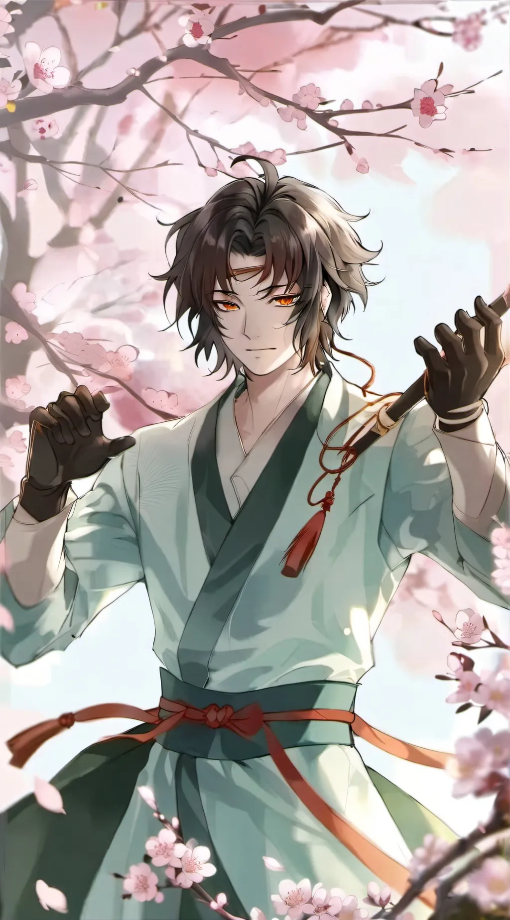 ai character: Yoriichi Tsugikuni background