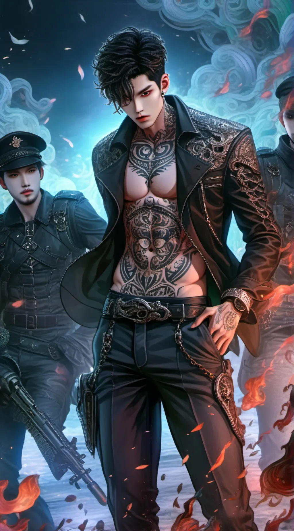 ai character: Atlas background