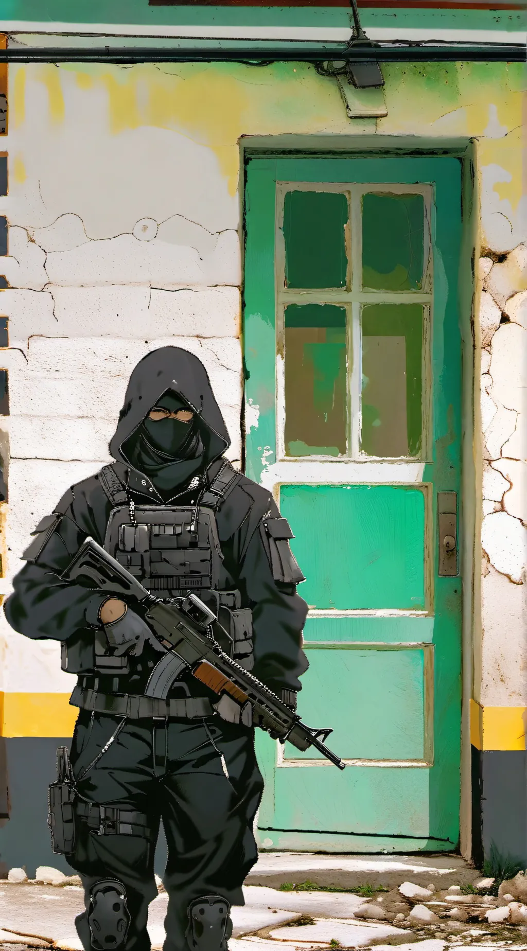 ai character: assassins school  background