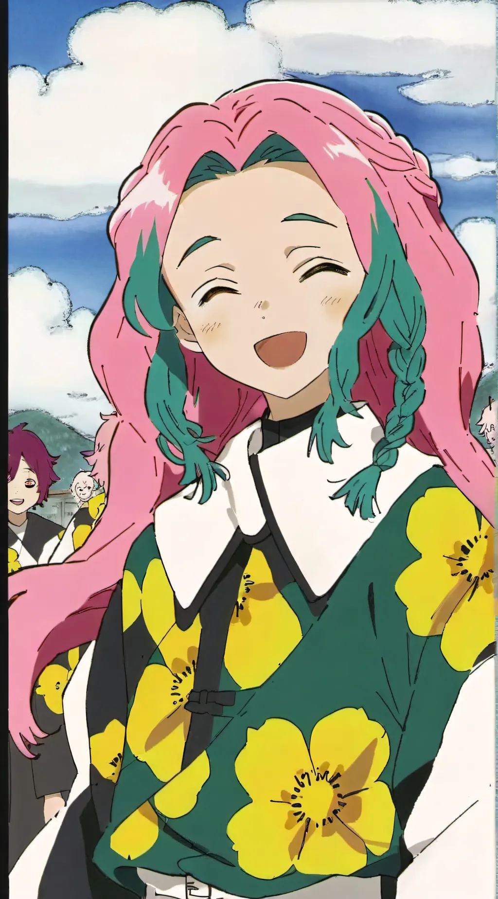 ai character: Obamitsu 💗 background