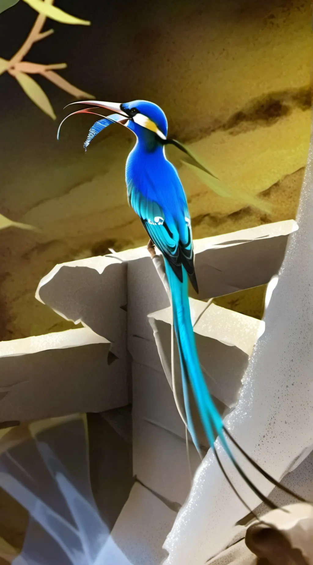 ai character: PoeRan background