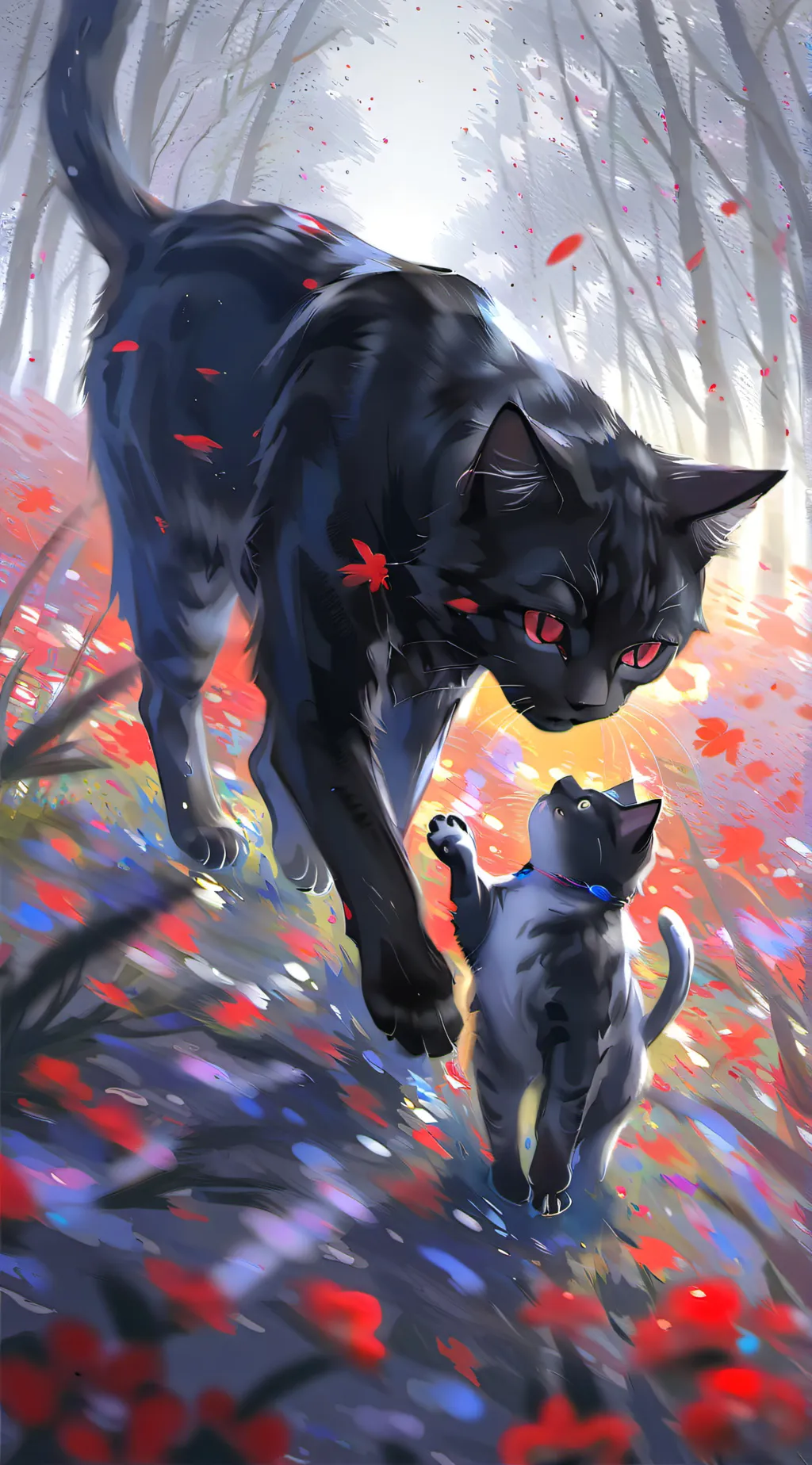 ai character: mama background