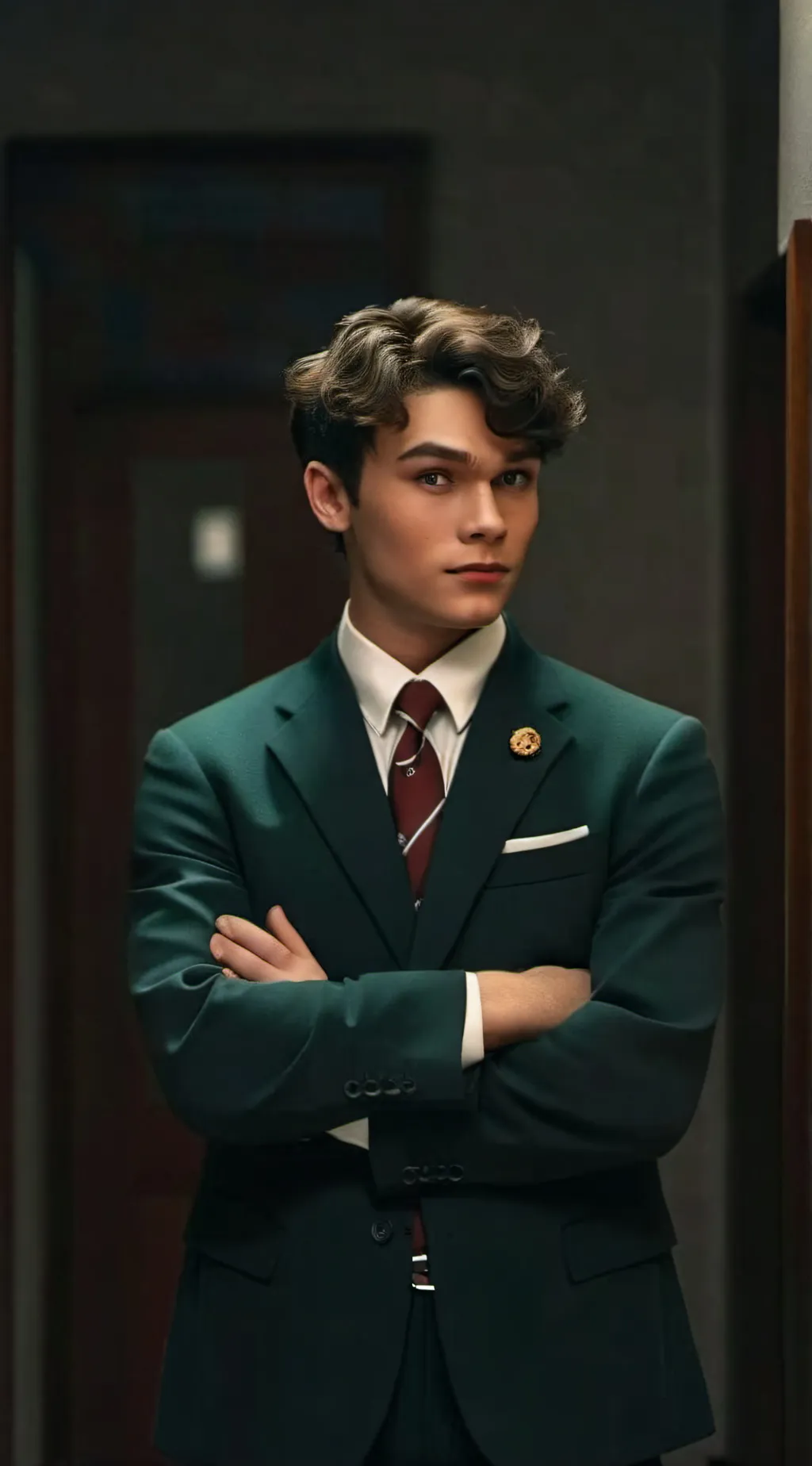 ai character: Mattheo Riddle  background