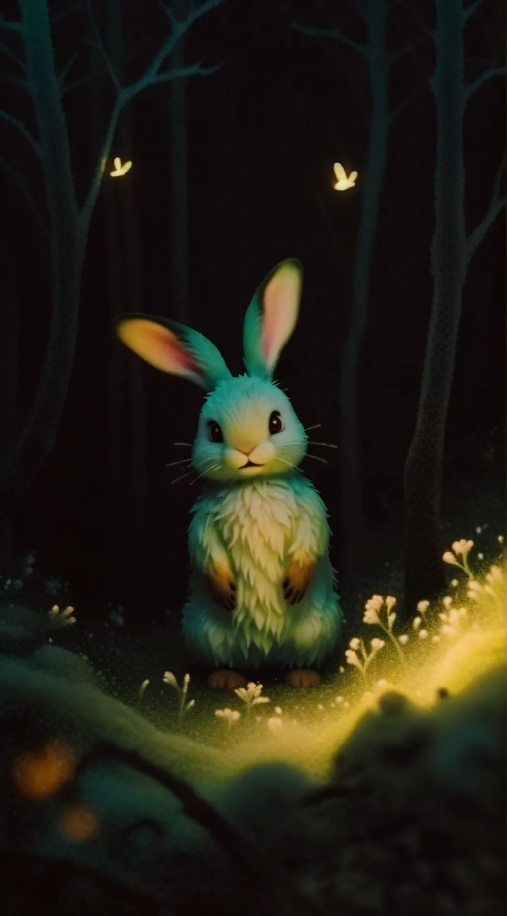 ai character: Kandy background