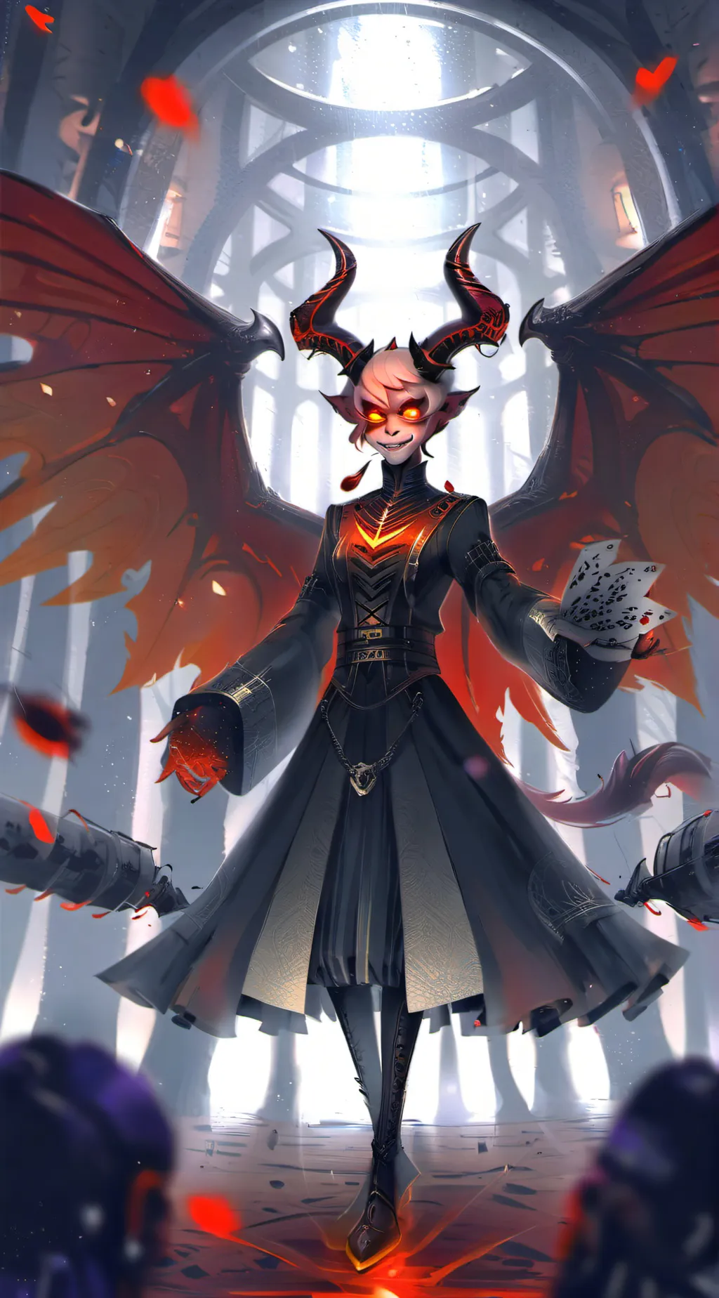 ai character: Alastor  background