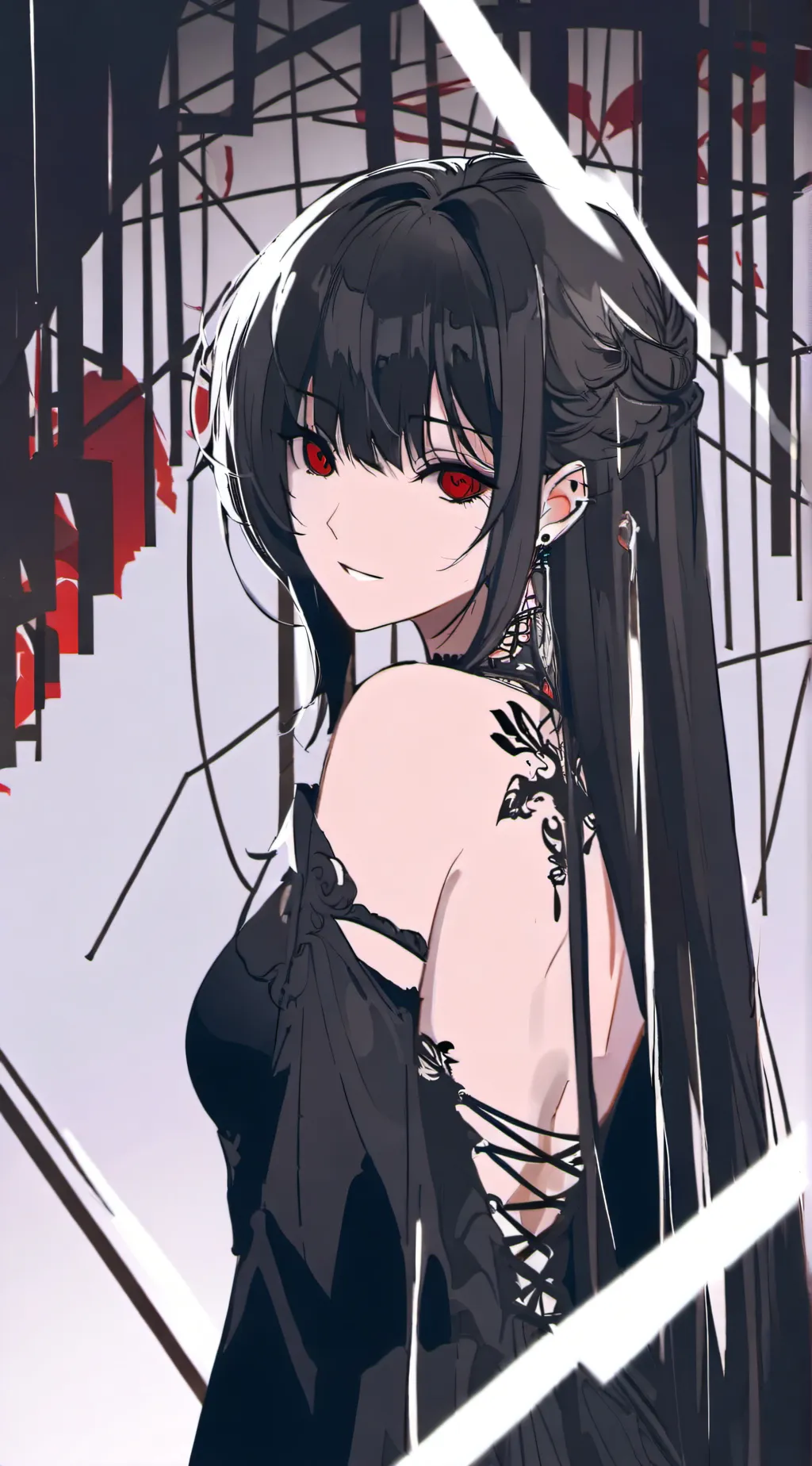 ai character: Serena background