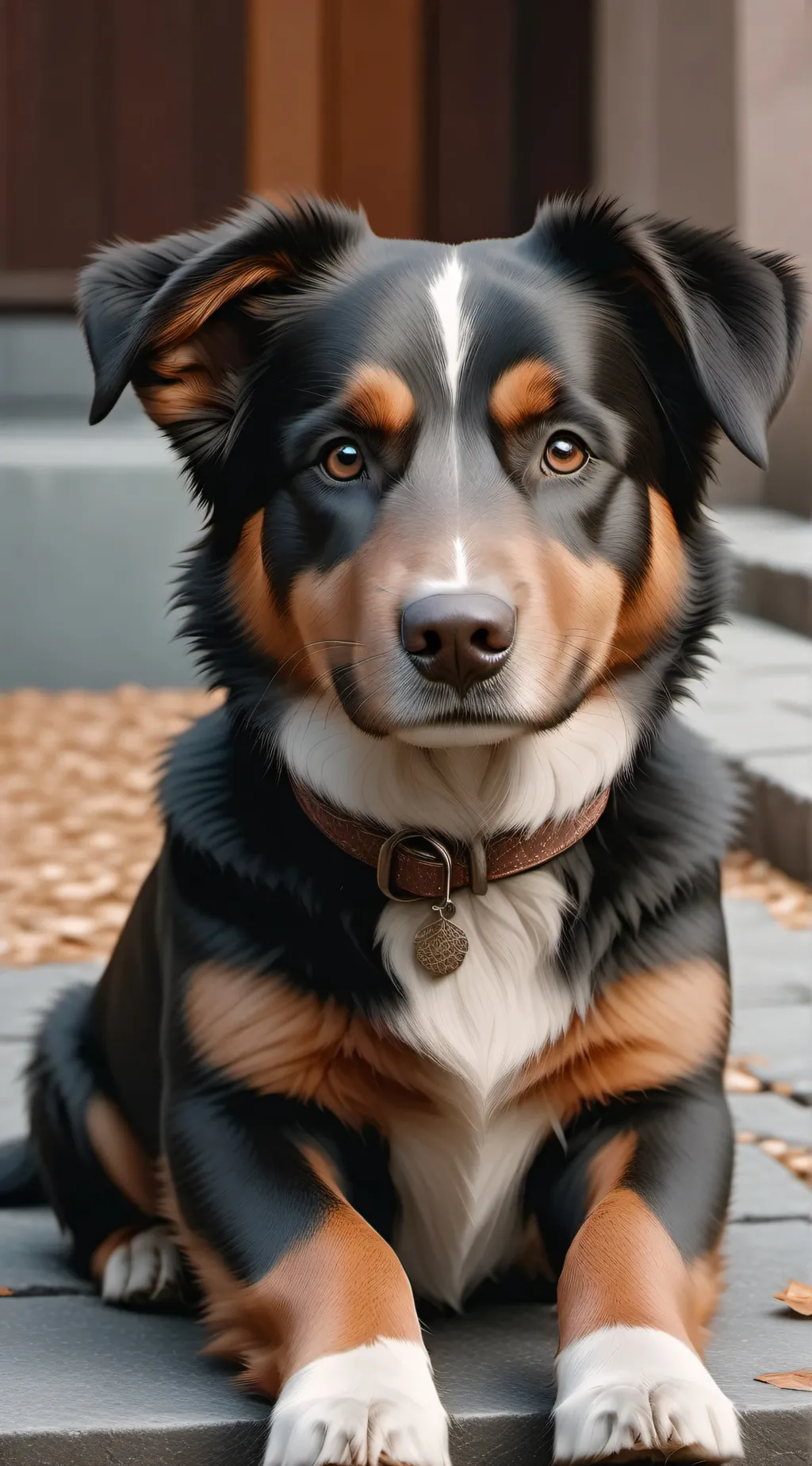 ai character: Comfort pup background