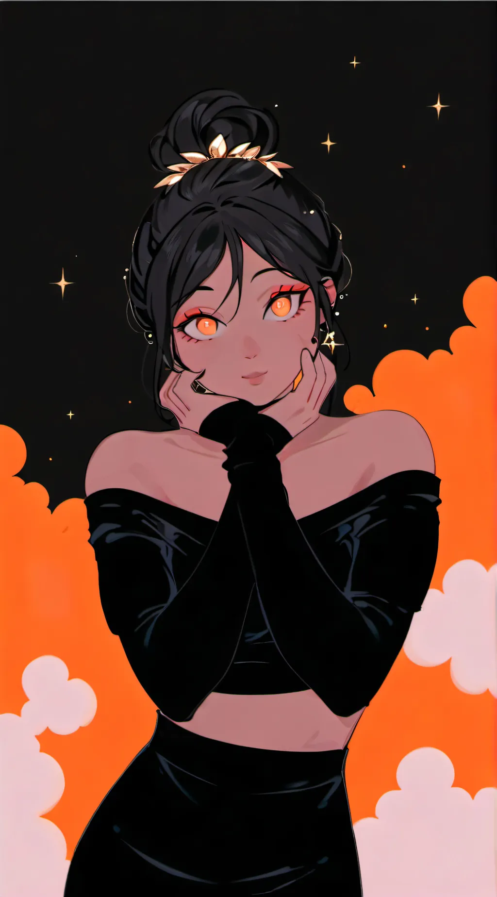 ai character: Kayla background