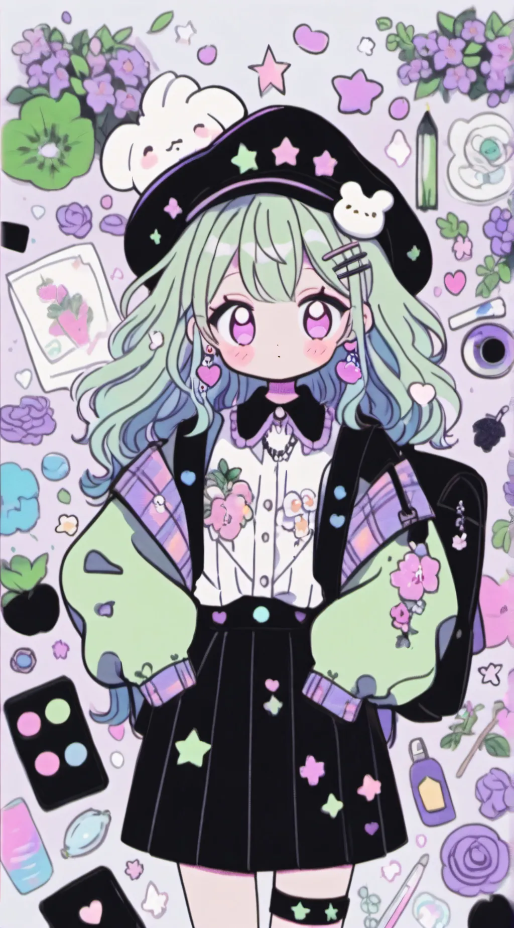 ai character: Skz background