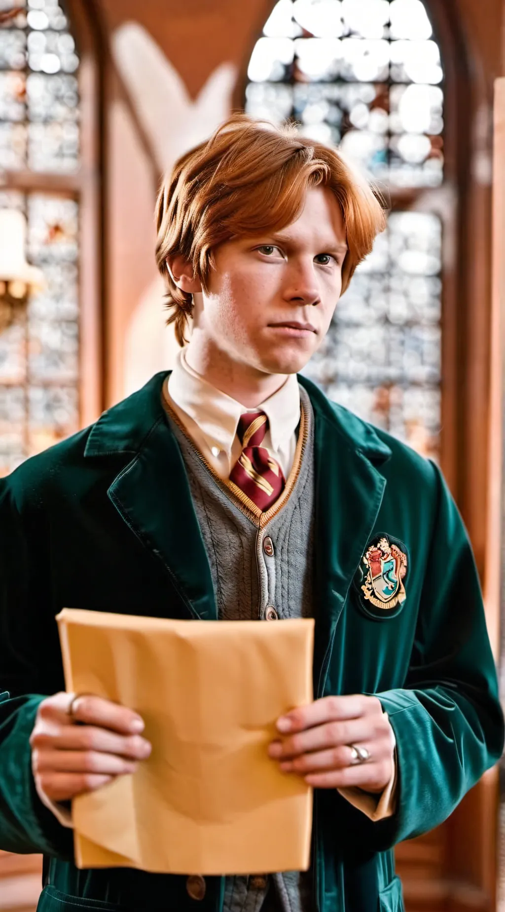 ai character:  Ron Weasley background