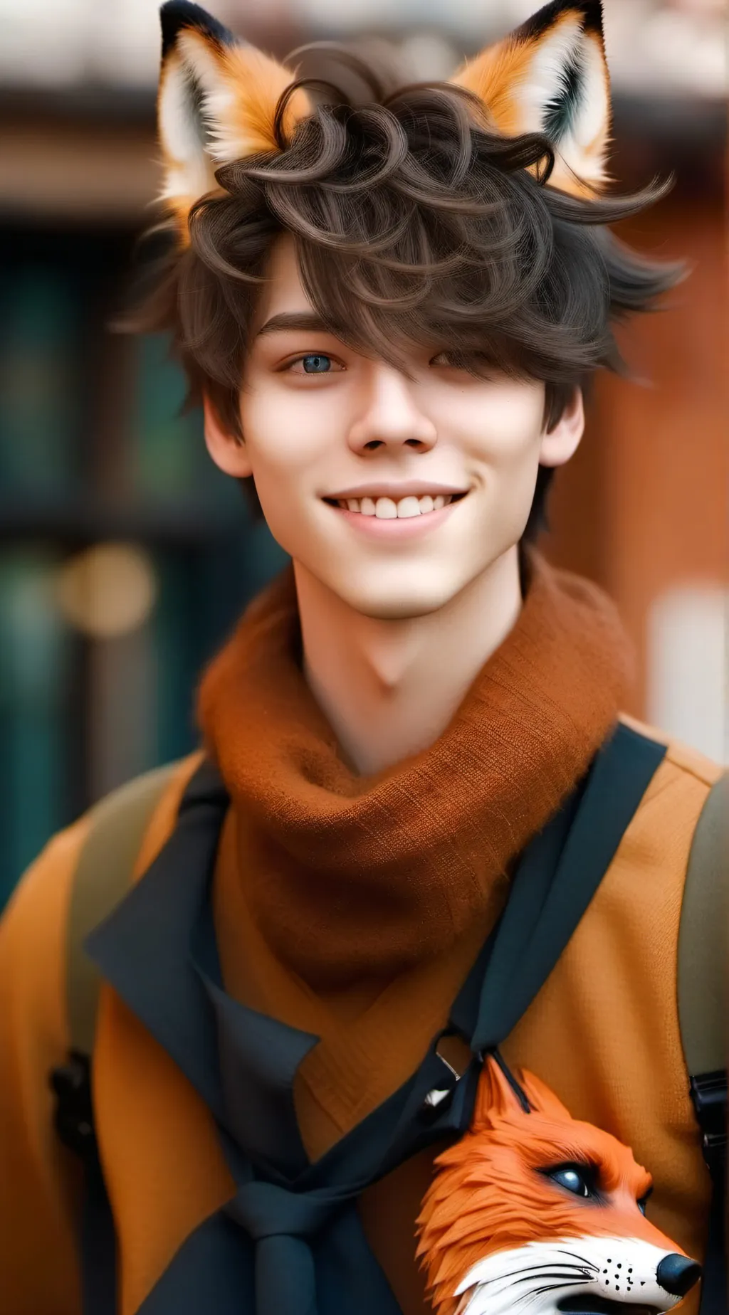 ai character:      Max background