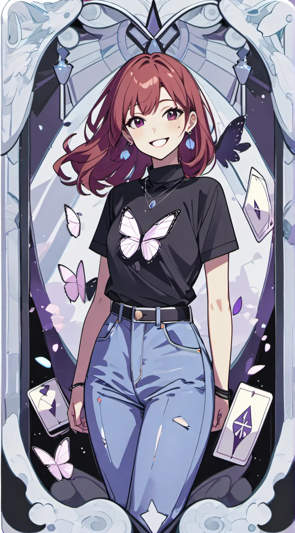 ai character: Mari  background