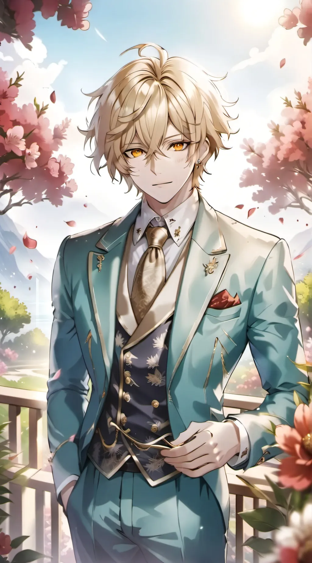 ai character: Bakugo background