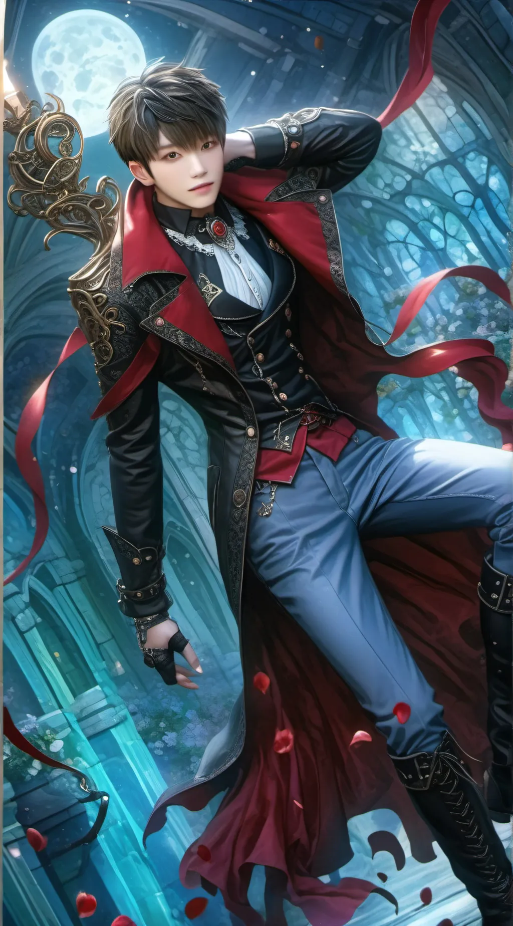 ai character: dino seventeen  background