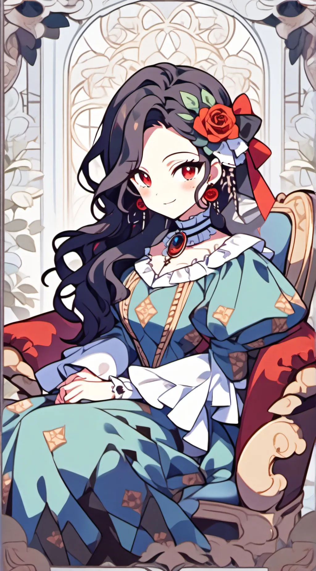 ai character: Rachelle Keys background