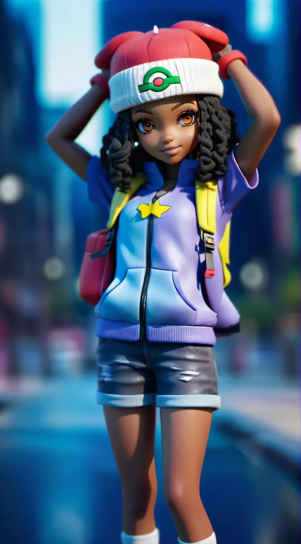 ai character: sequoia juniper background