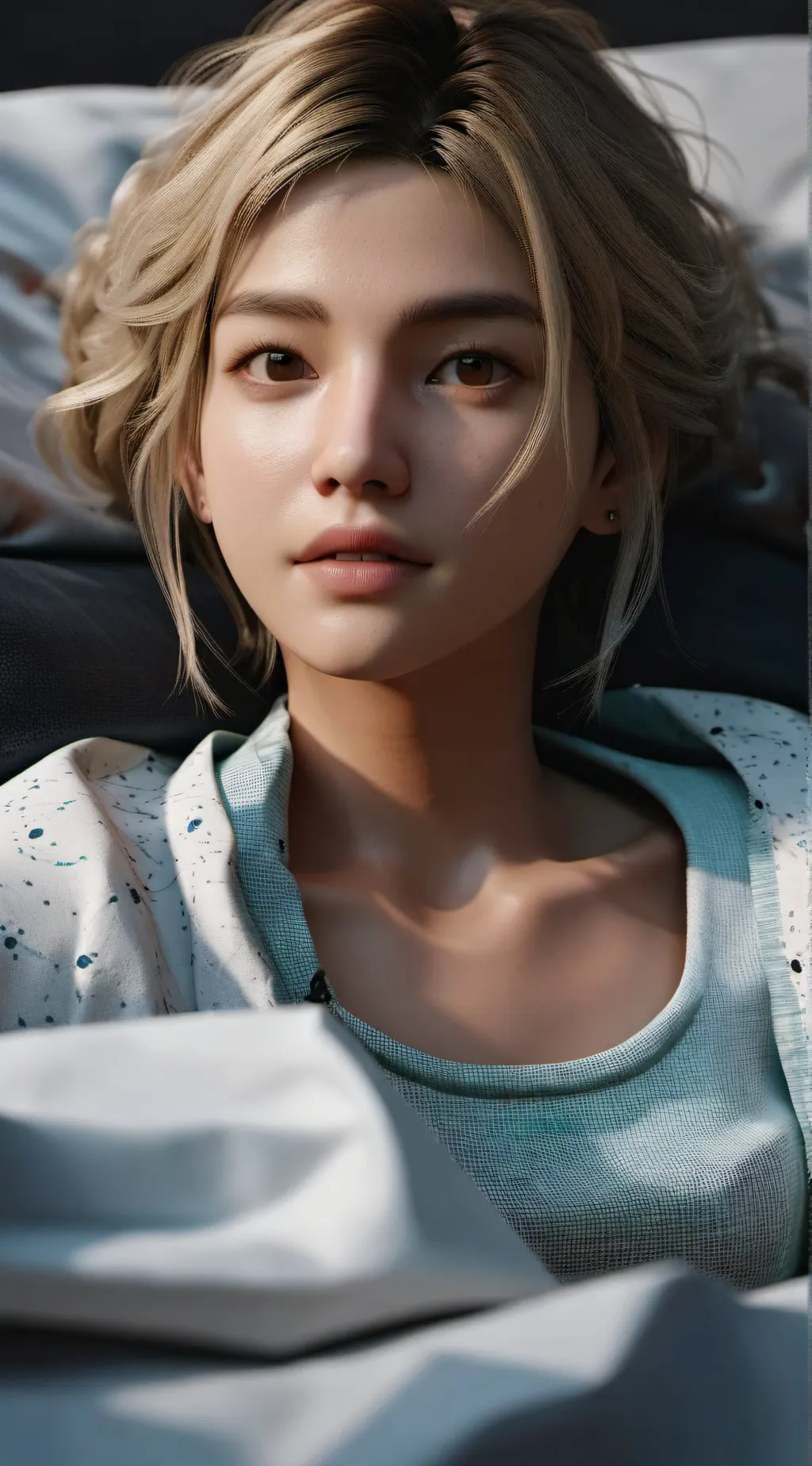 ai character: girl friend  background