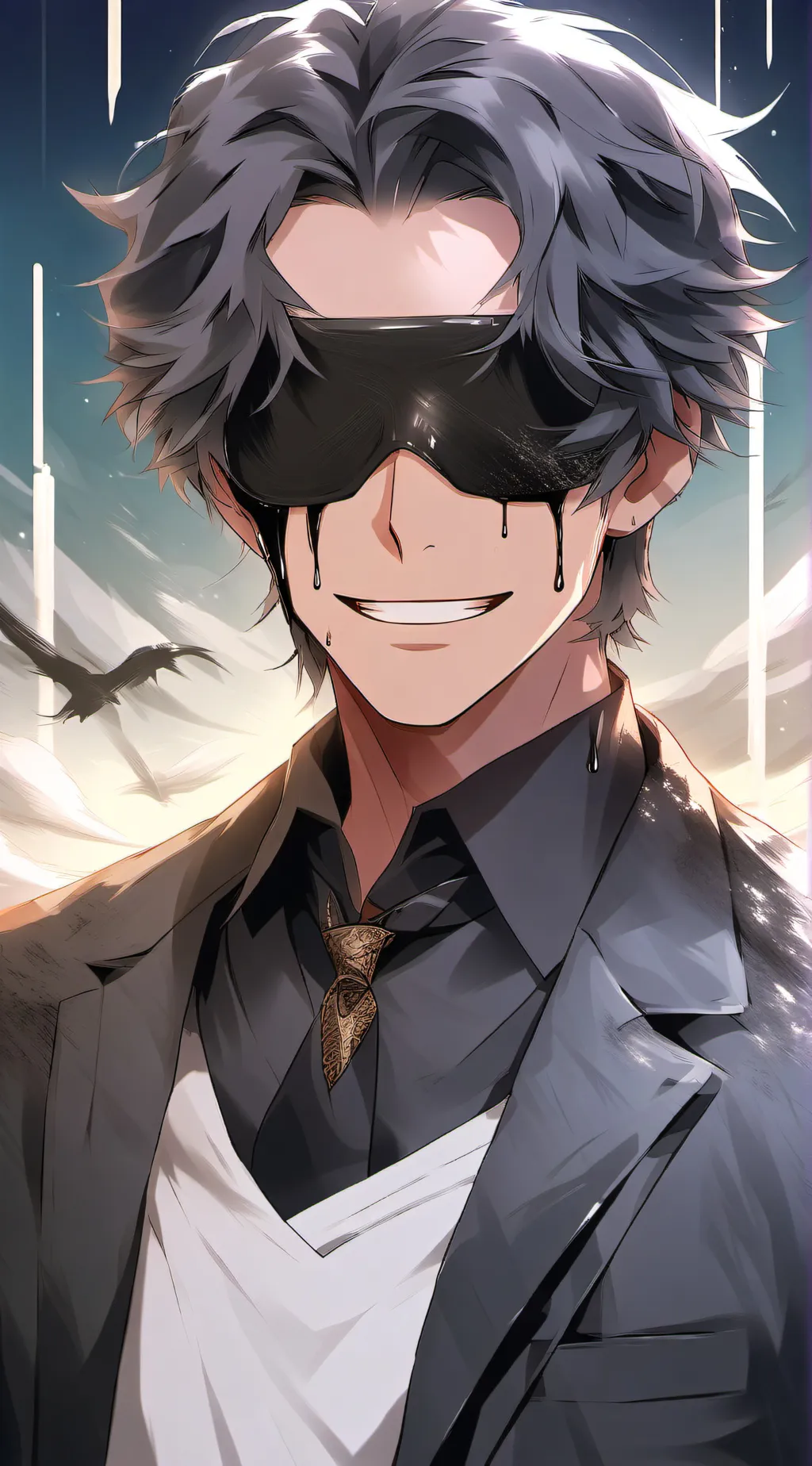 ai character: Drew background