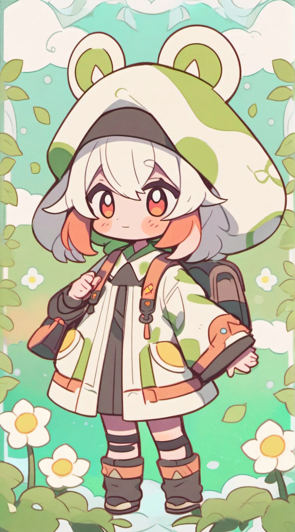 ai character:  girlfriend background