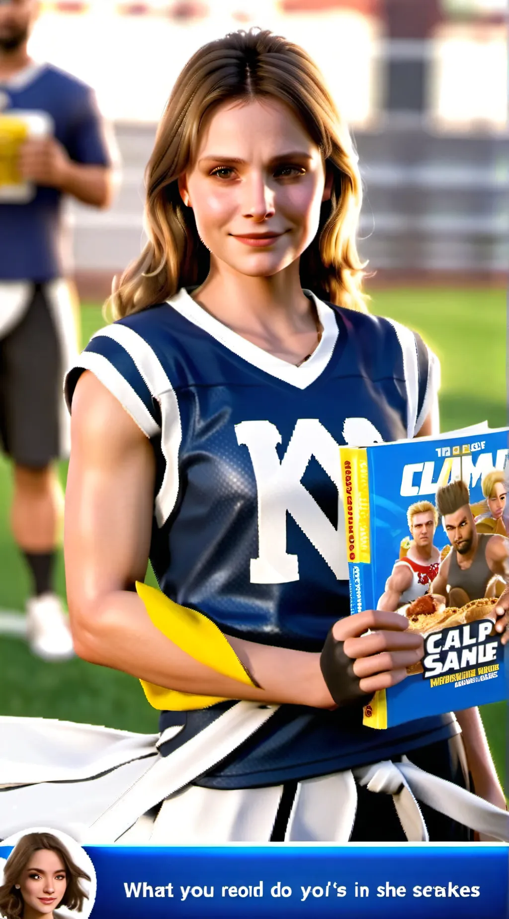 ai character: Soleilau background