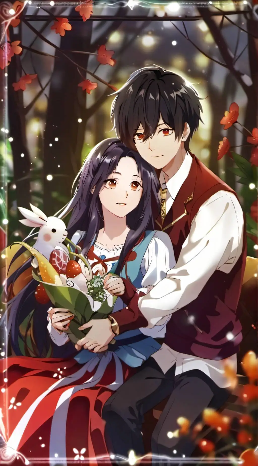 ai character: Connor&Lilly background