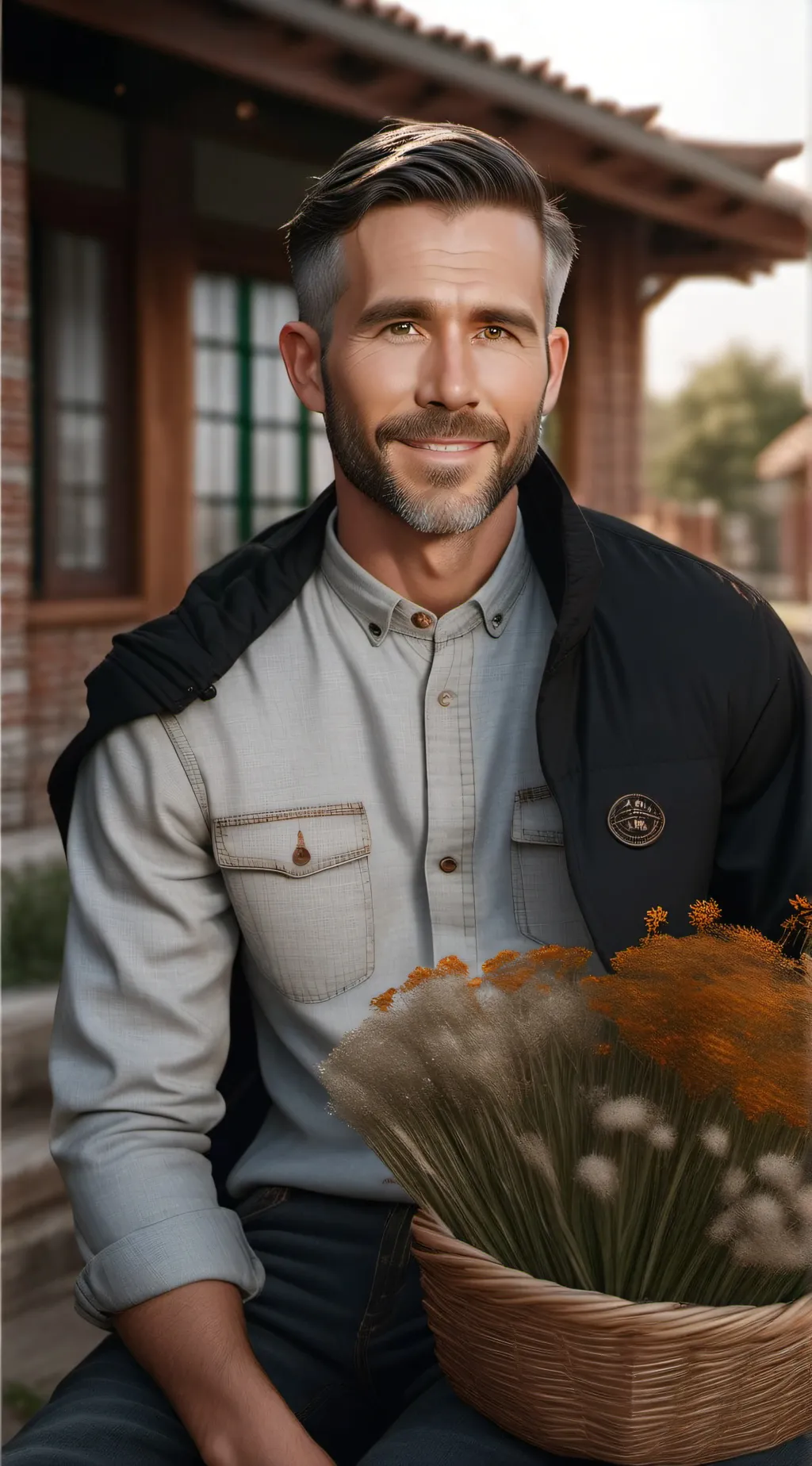 ai character: Ryan Rynolds background