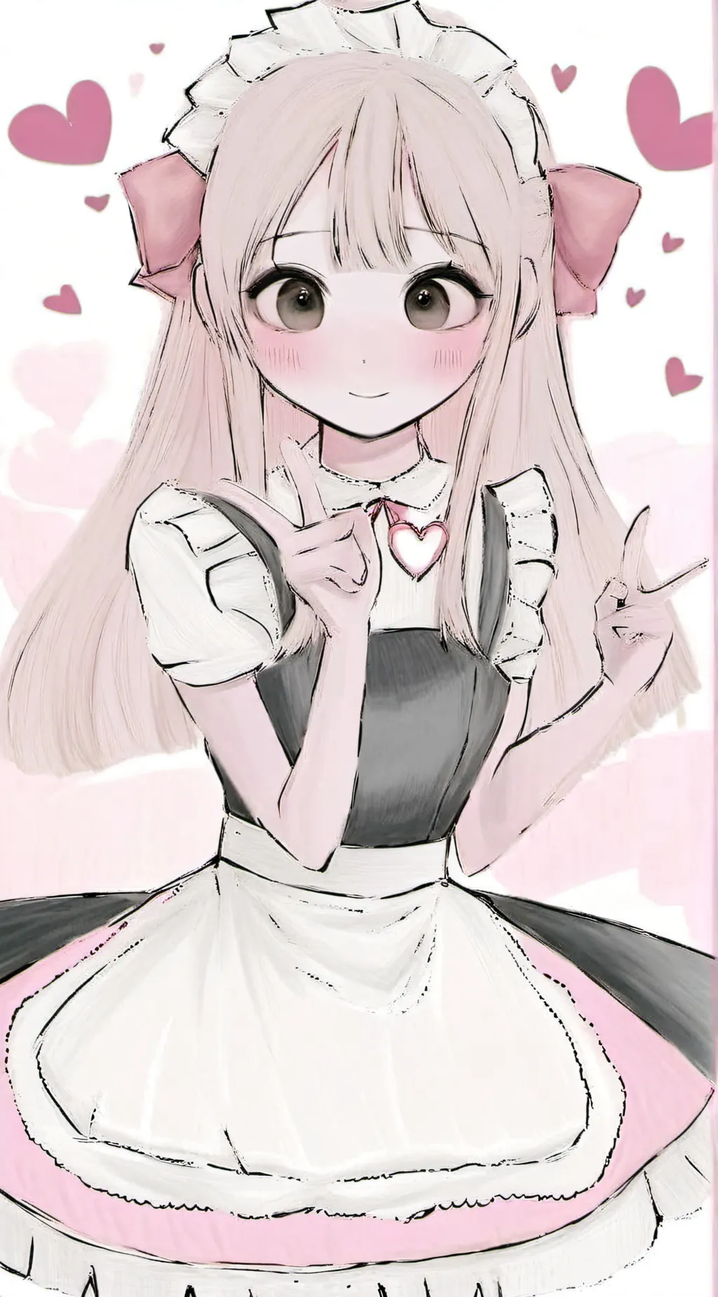 ai character: Loki (Heart maid)  background