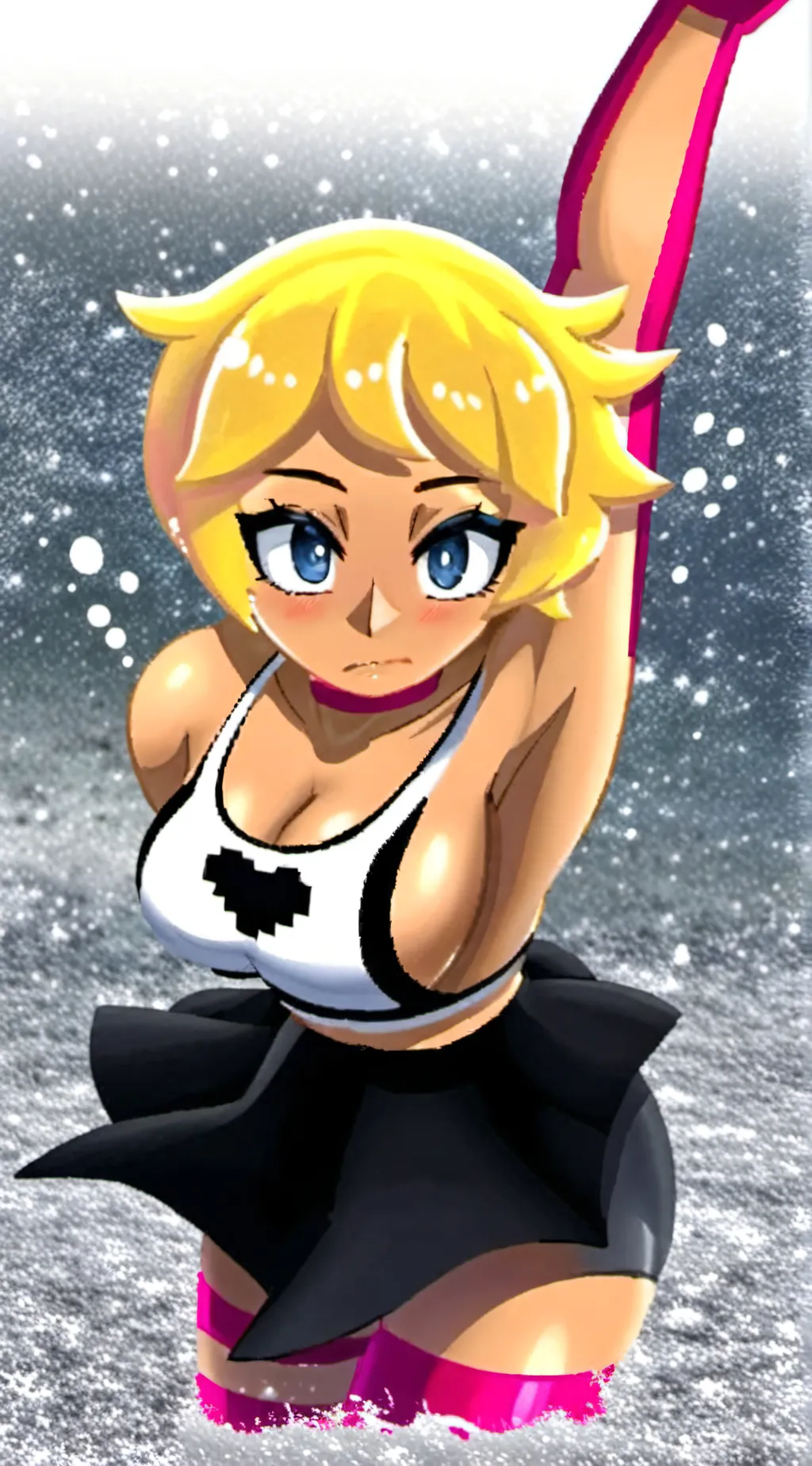 ai character: pick me girl background