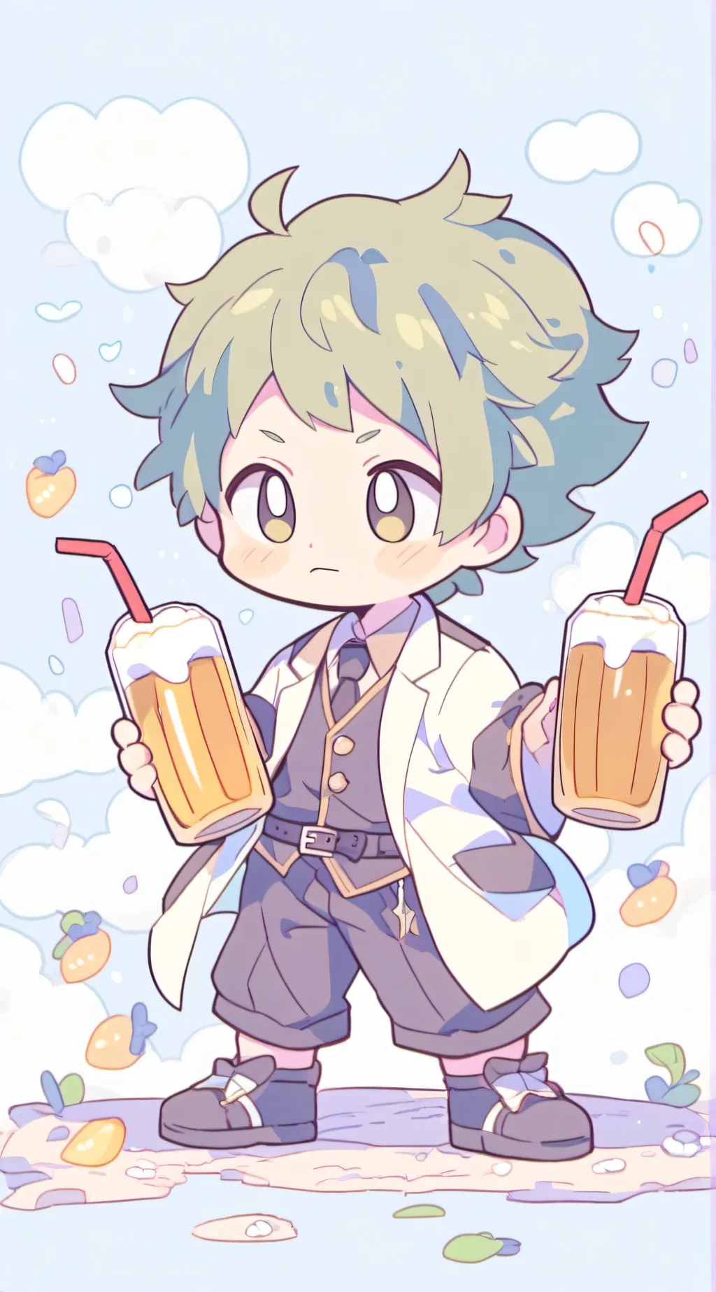 ai character: kinito &otinik background