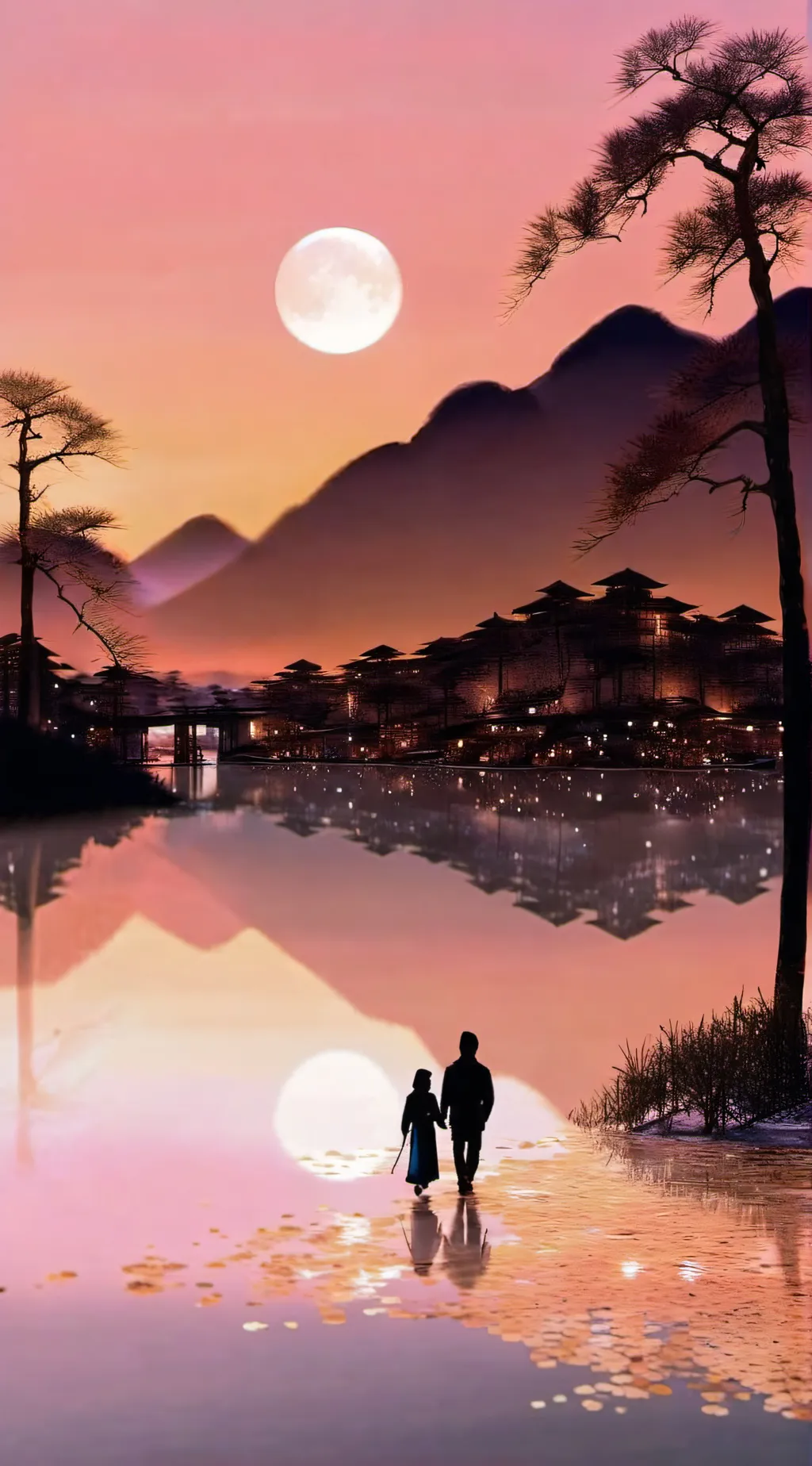 ai character: Summer camp!! 😎 background