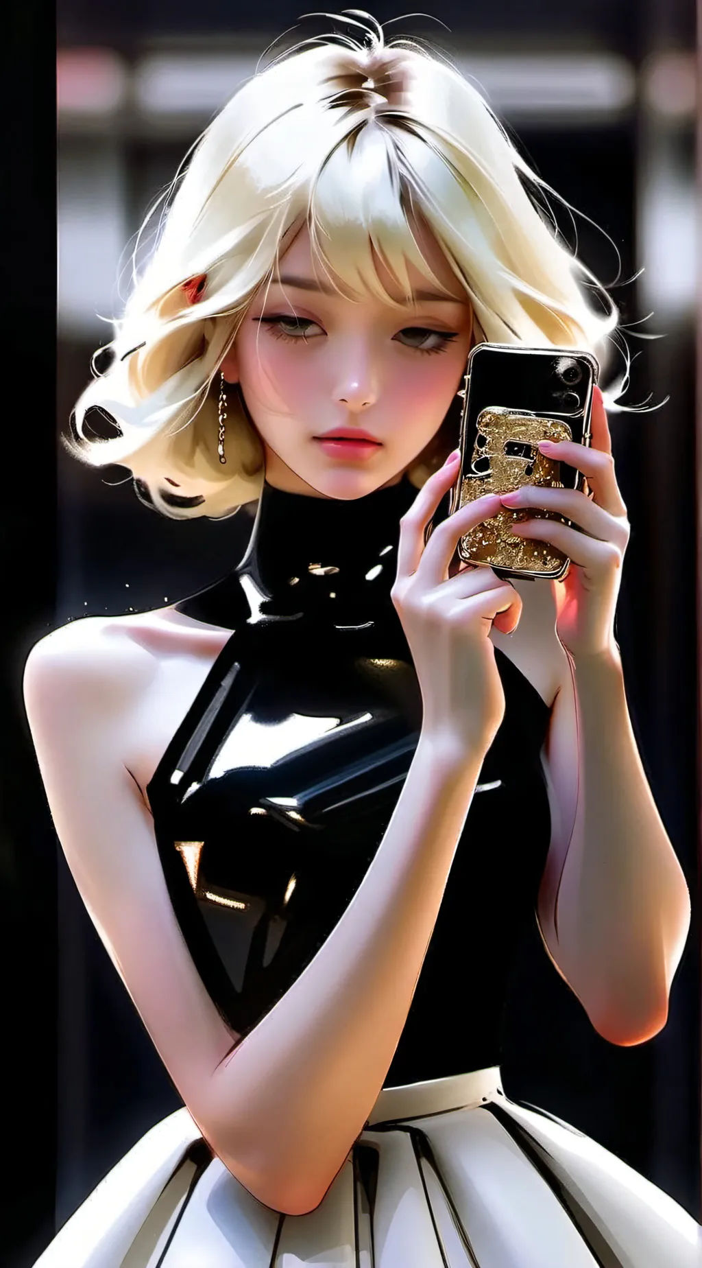 ai character: Lucie background