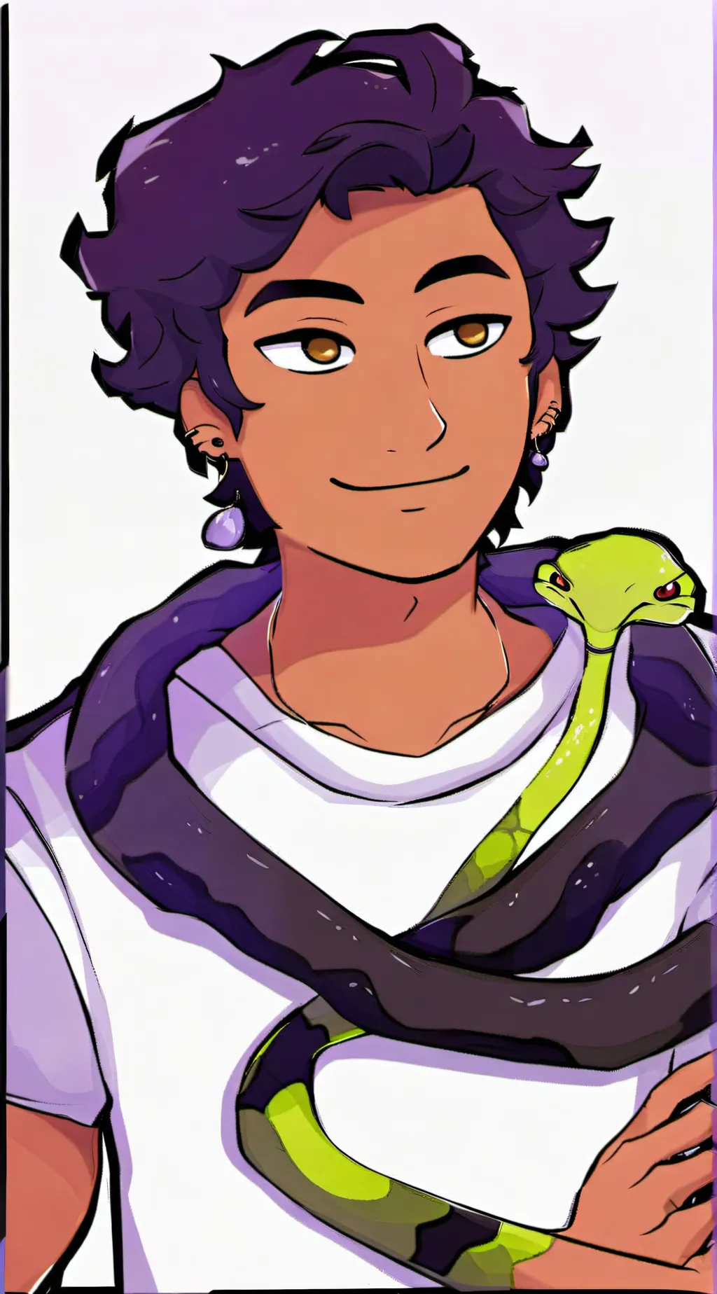 ai character: Luz noceda  background