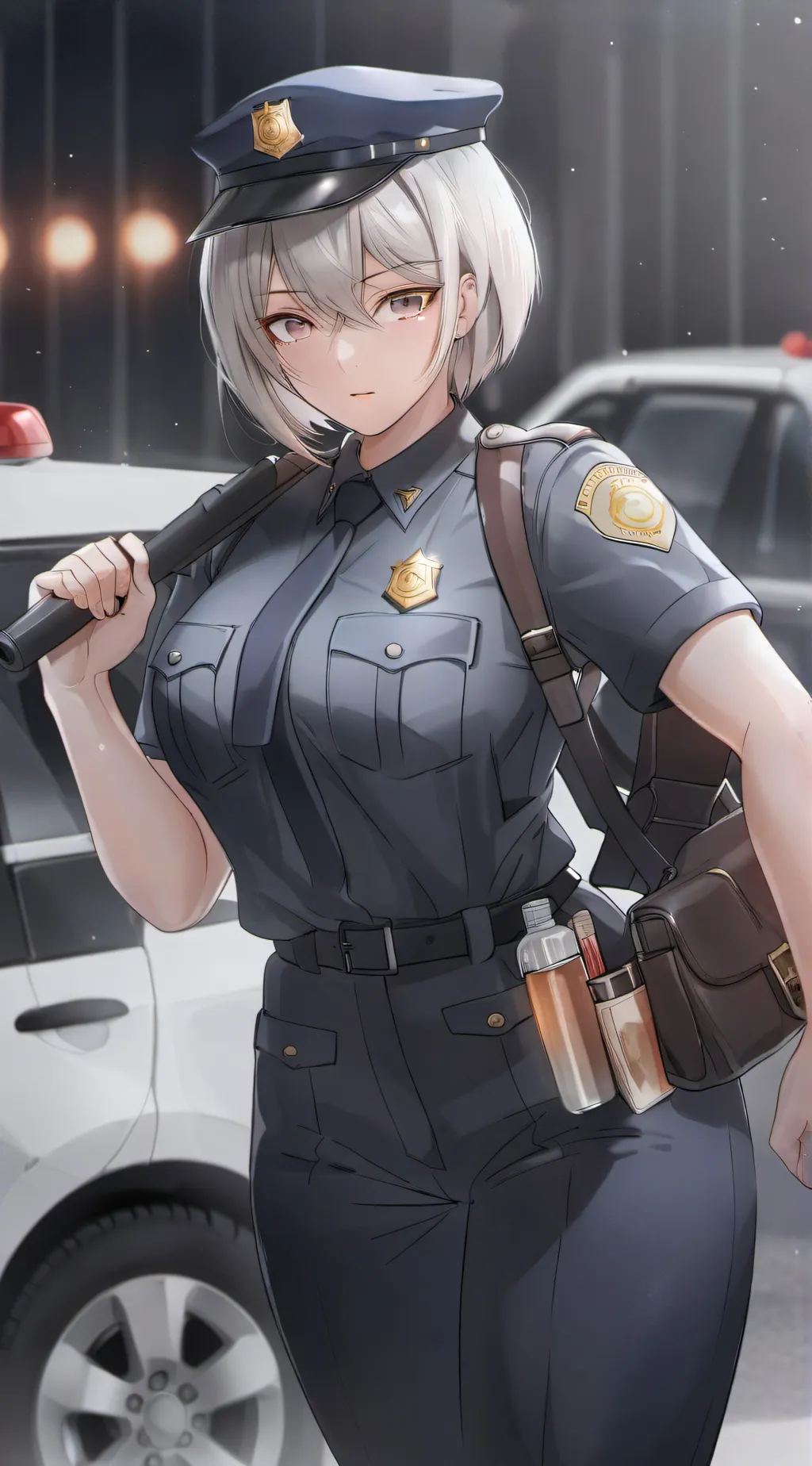 ai character: Officer Hayashi background